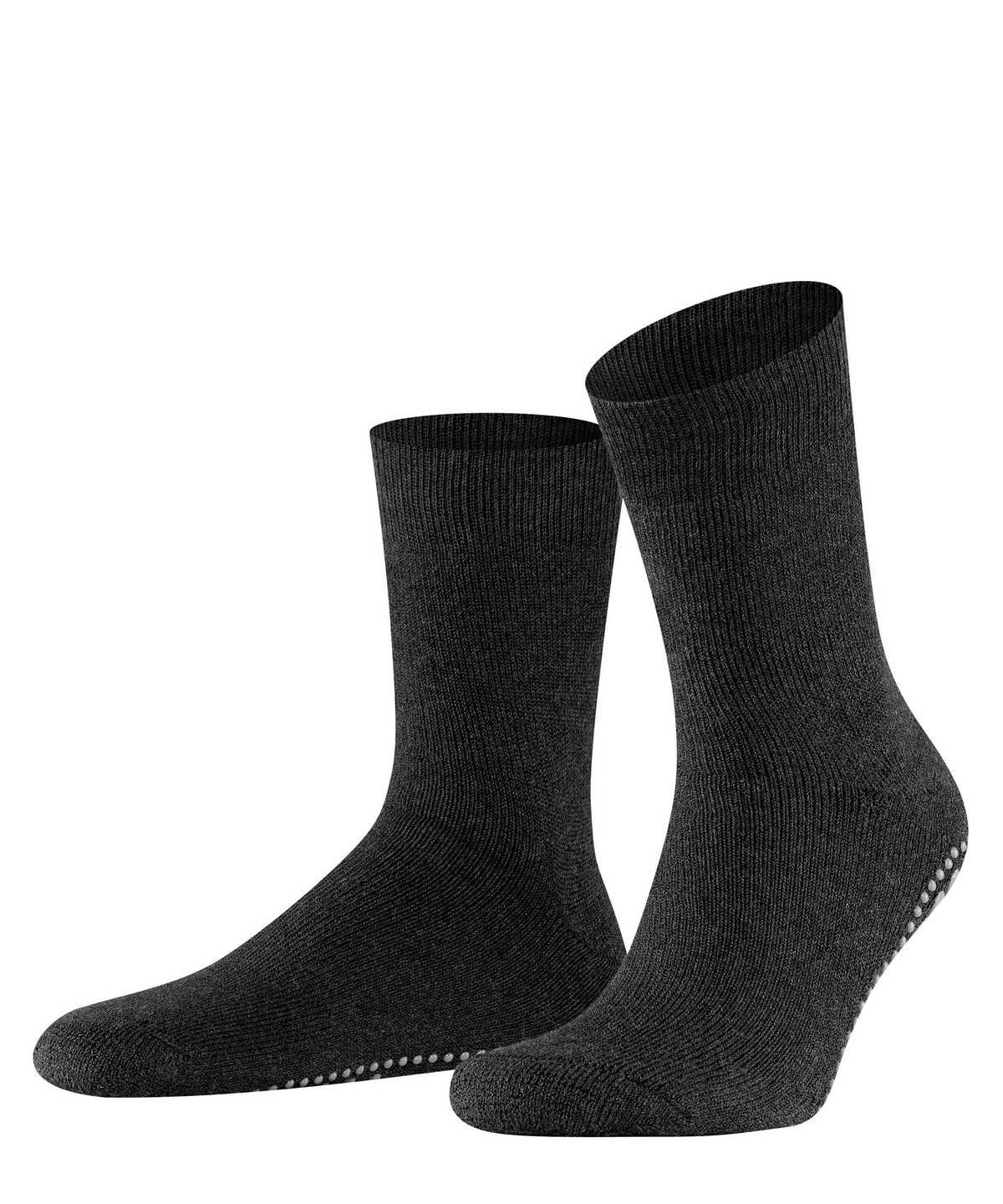 Calzini Uomo Falke Homepads House socks Grigie | IOMX57389