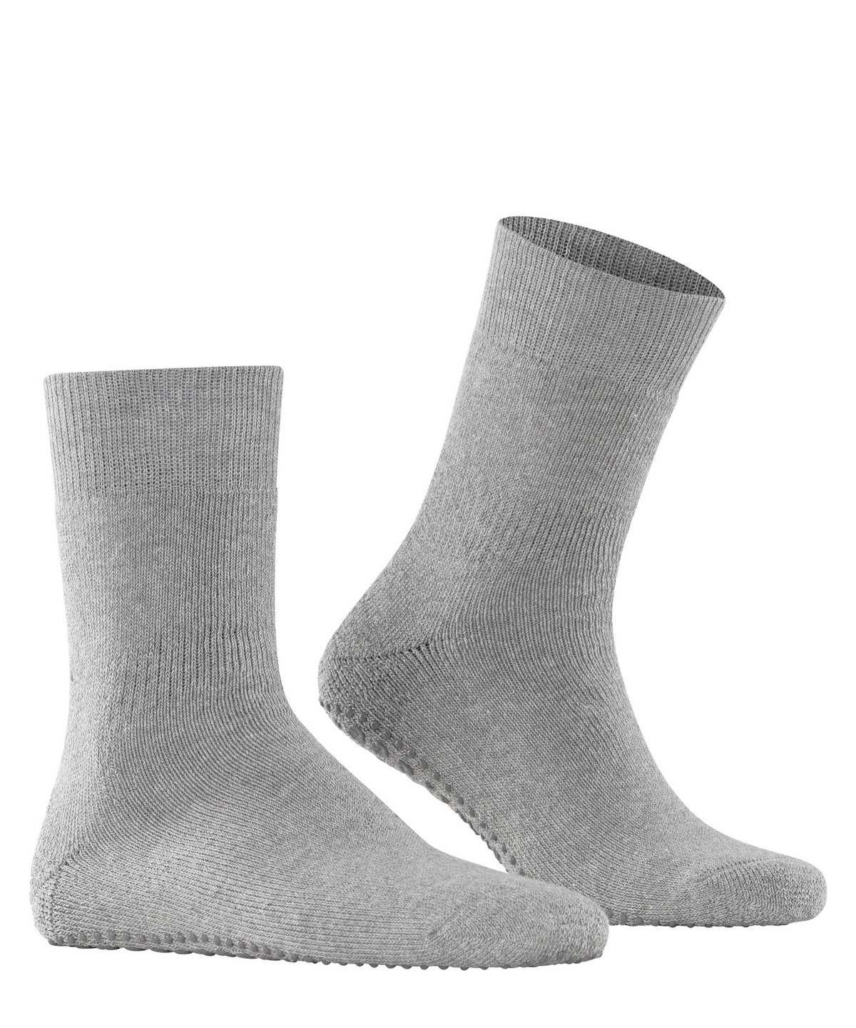 Calzini Uomo Falke Homepads House socks Grigie | ZMVX78532