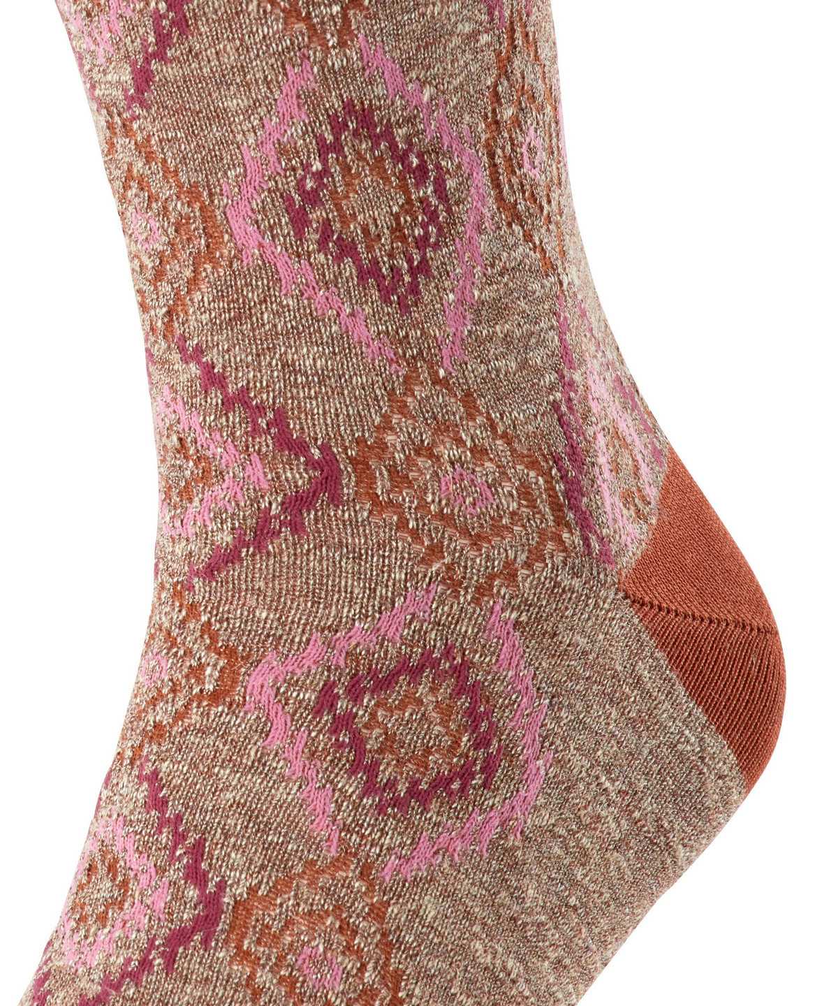 Calzini Uomo Falke Ikat Spell Socks Marroni | MDIY71320