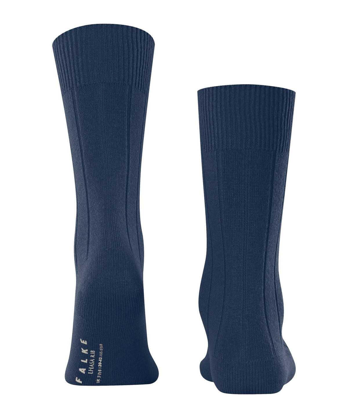 Calzini Uomo Falke Lhasa Rib Socks Blu | HVSY21843