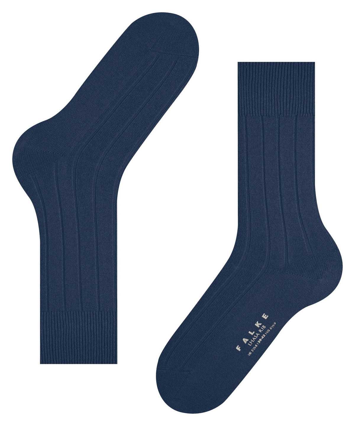 Calzini Uomo Falke Lhasa Rib Socks Blu | HVSY21843