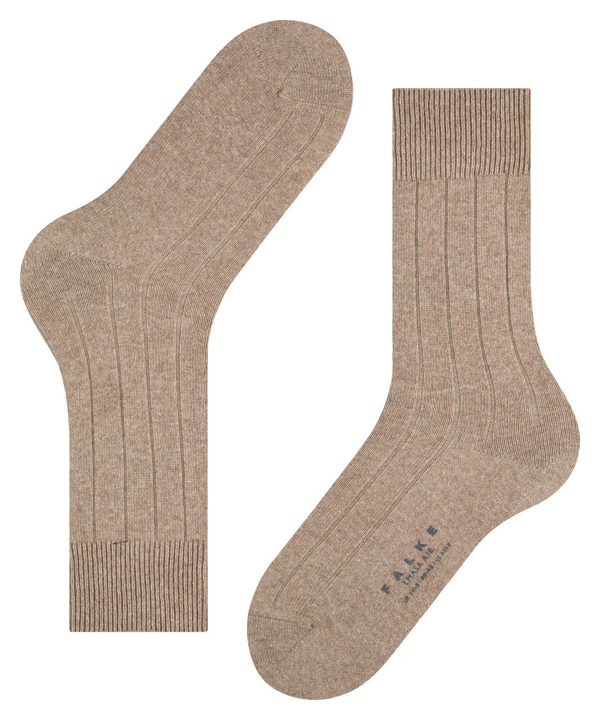 Calzini Uomo Falke Lhasa Rib Socks Marroni | PWXM32786