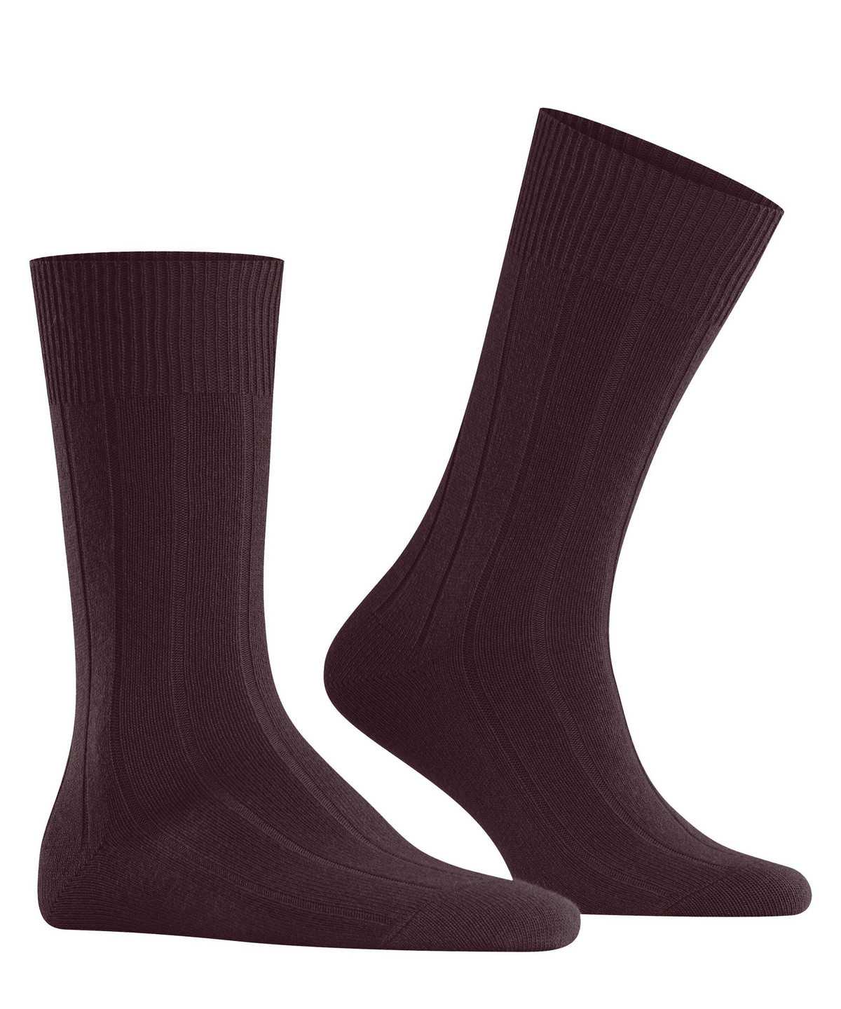 Calzini Uomo Falke Lhasa Rib Socks Rosse | TQIA84390