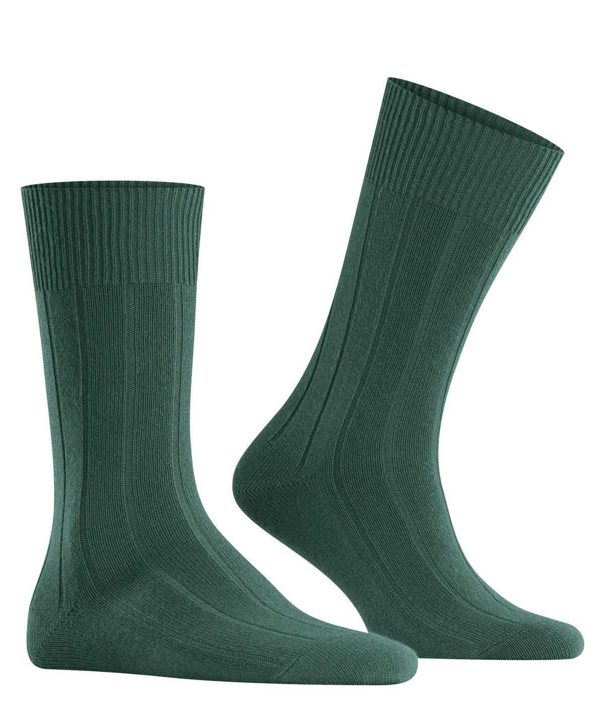 Calzini Uomo Falke Lhasa Rib Socks Verdi | TXHF27634