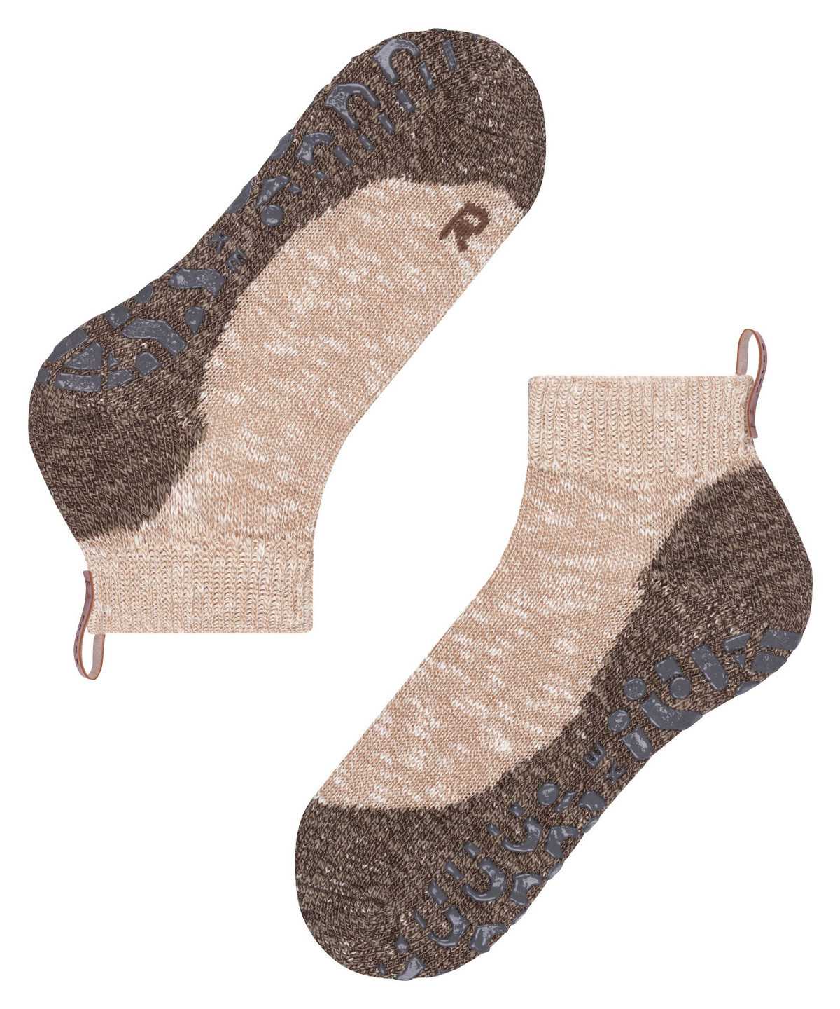 Calzini Uomo Falke Lodge Homepad House socks Marroni | IQMY97102