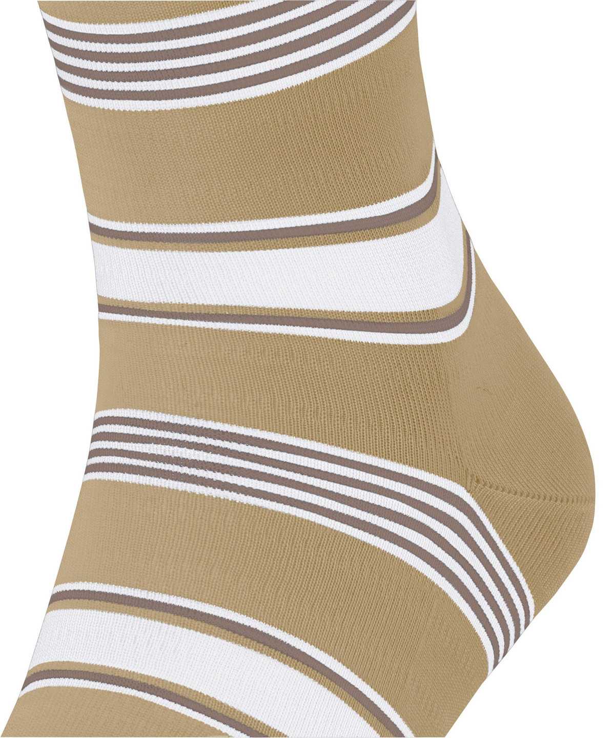 Calzini Uomo Falke Marina Stripe Socks Beige | GJNH78926