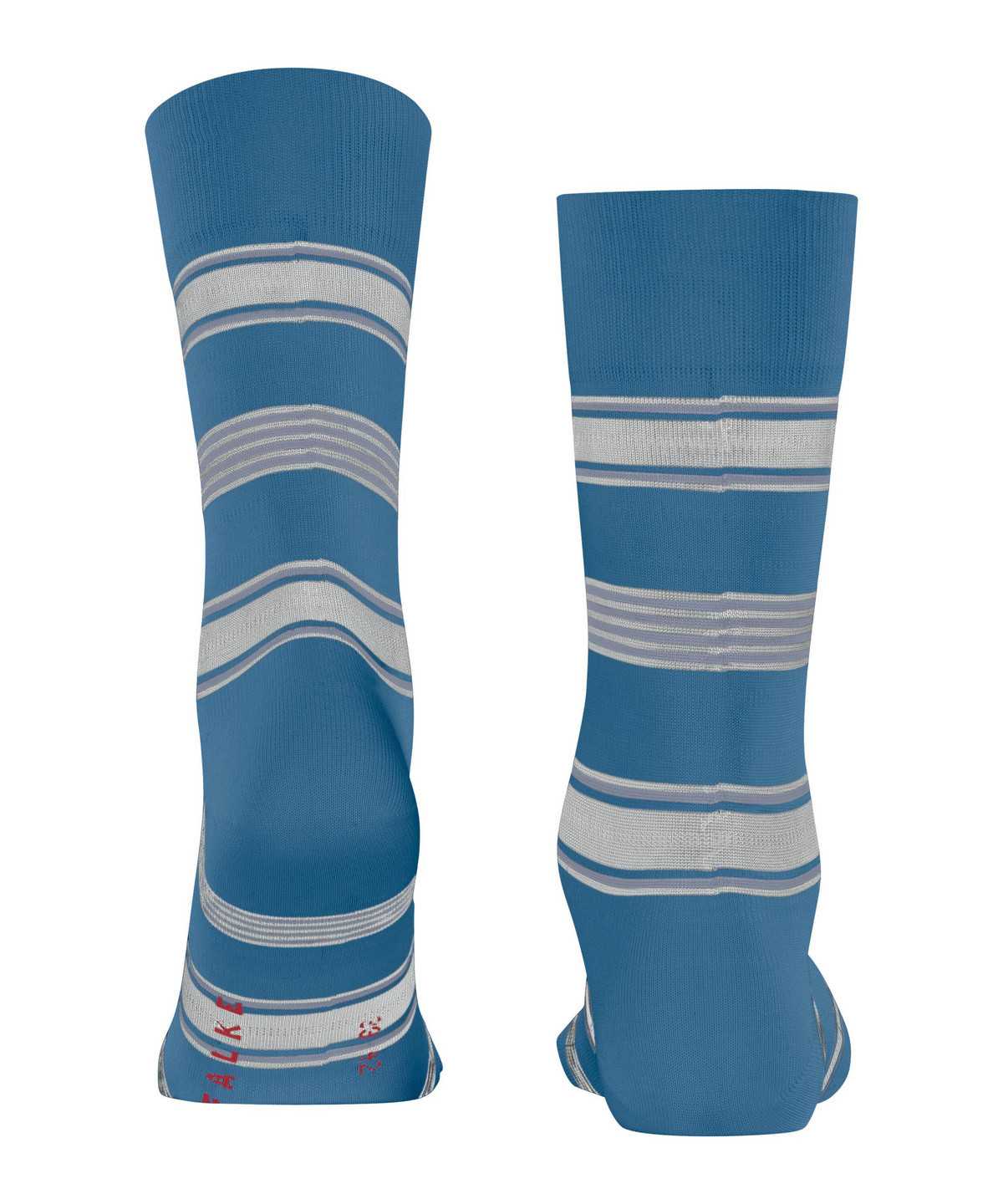 Calzini Uomo Falke Marina Stripe Socks Blu | SKTC53210