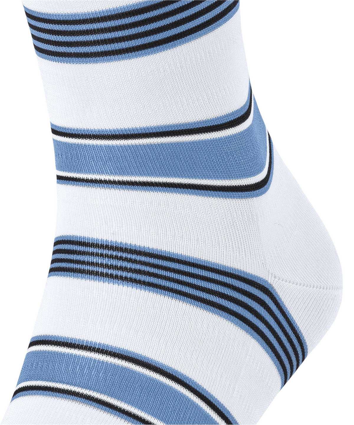 Calzini Uomo Falke Marina Stripe Socks Bianche | FGZR31896