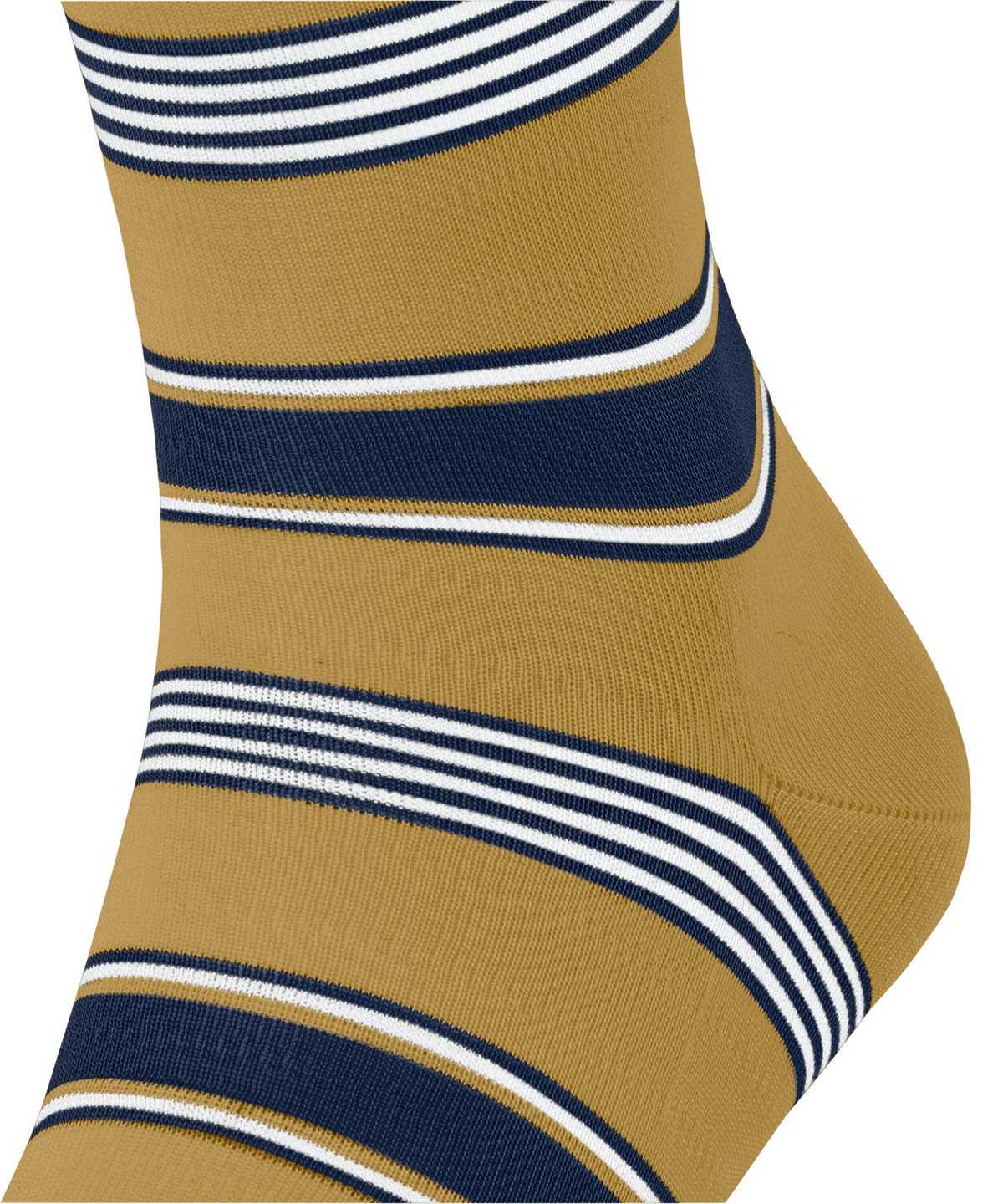 Calzini Uomo Falke Marina Stripe Socks Gialle | GCYD01523