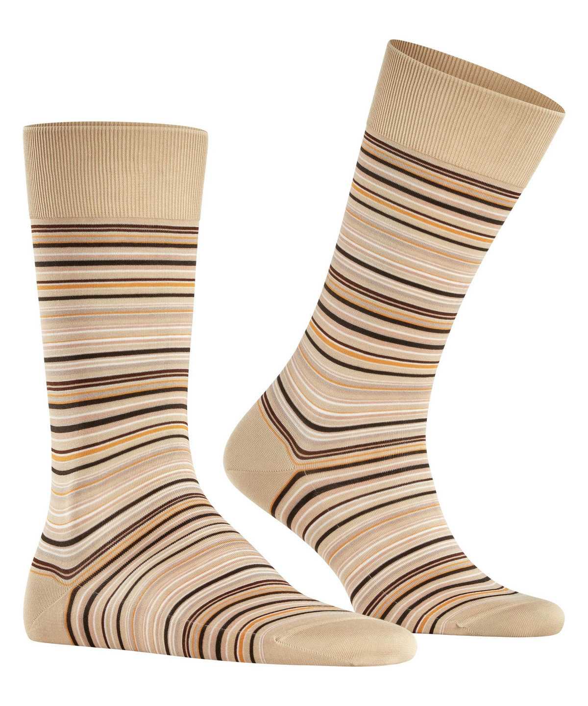 Calzini Uomo Falke Microblock Socks Beige | ZVKY94310