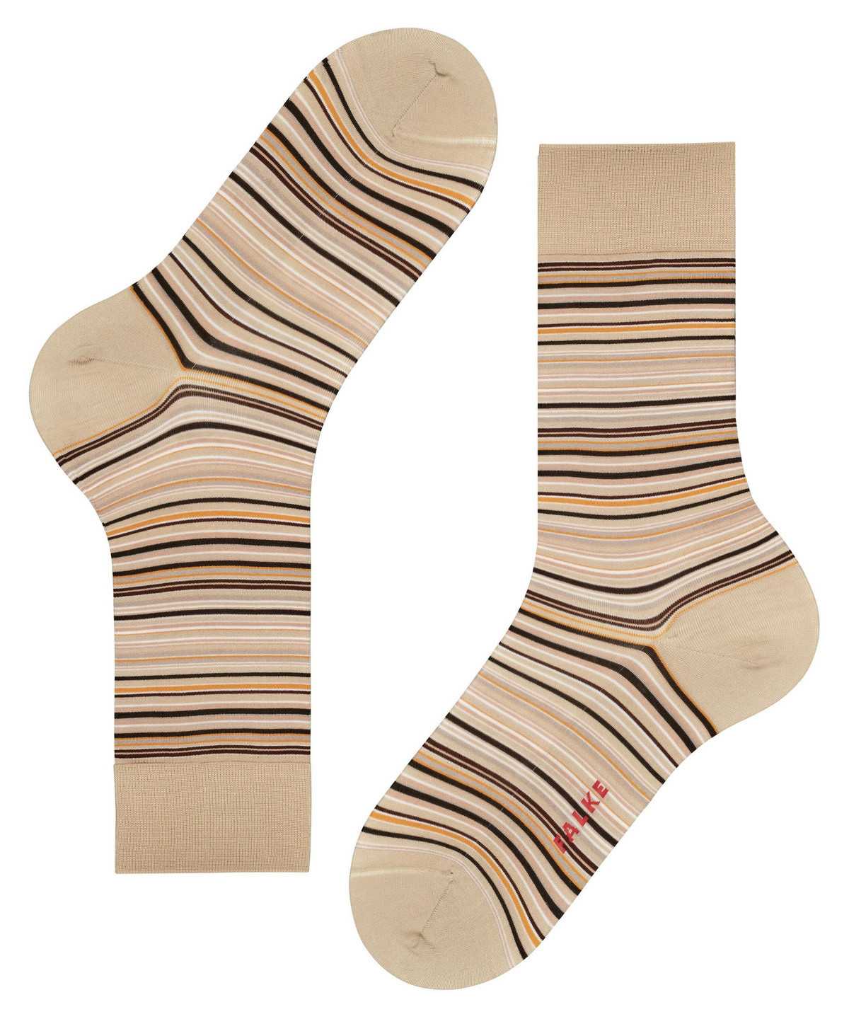 Calzini Uomo Falke Microblock Socks Beige | ZVKY94310