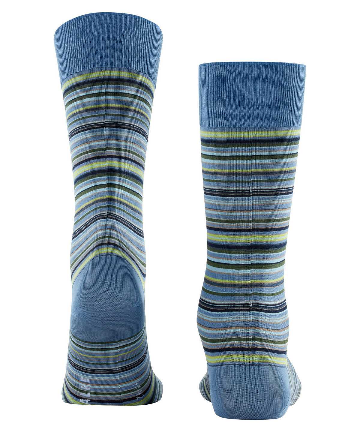 Calzini Uomo Falke Microblock Socks Blu | WHVO91502