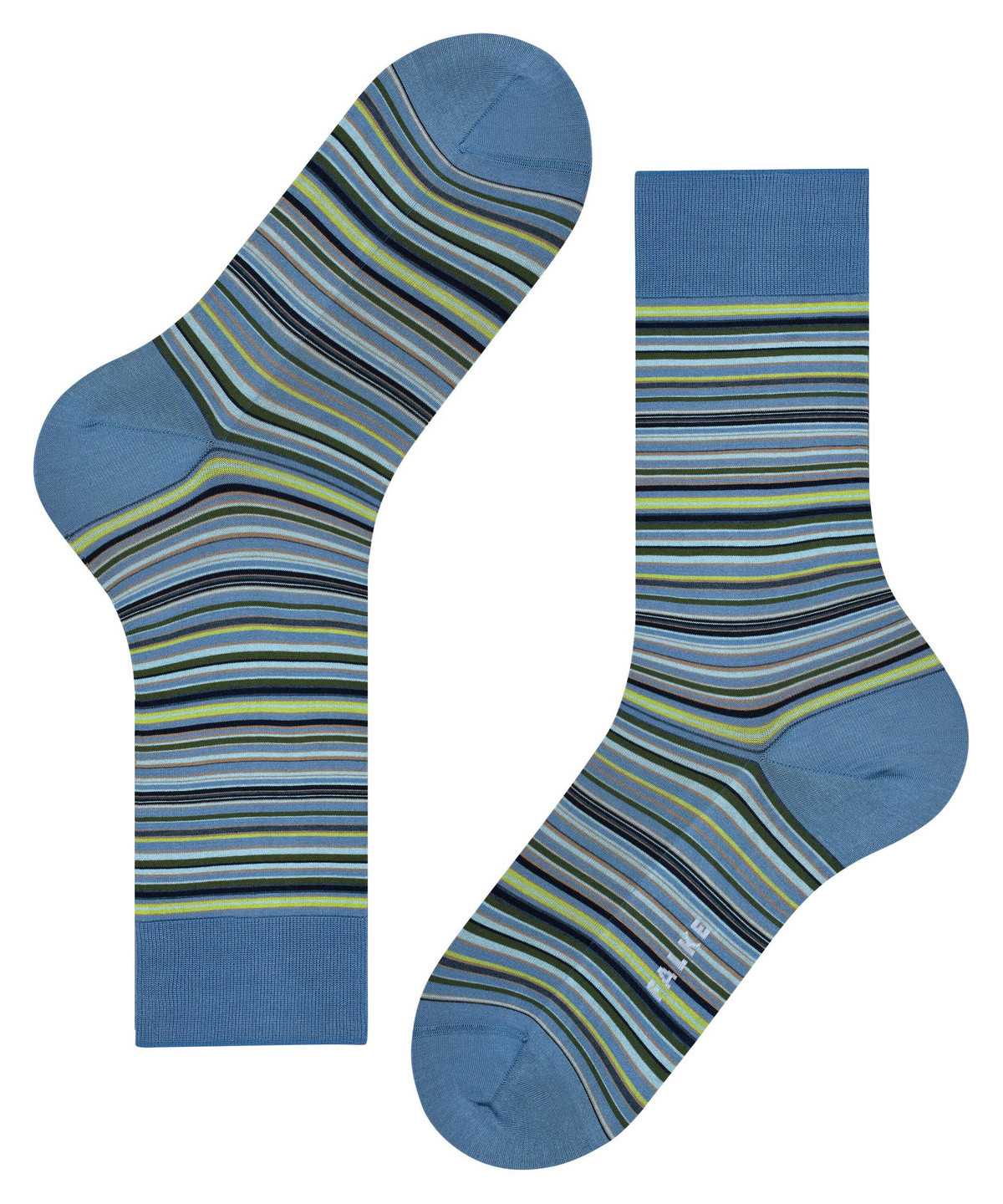 Calzini Uomo Falke Microblock Socks Blu | WHVO91502