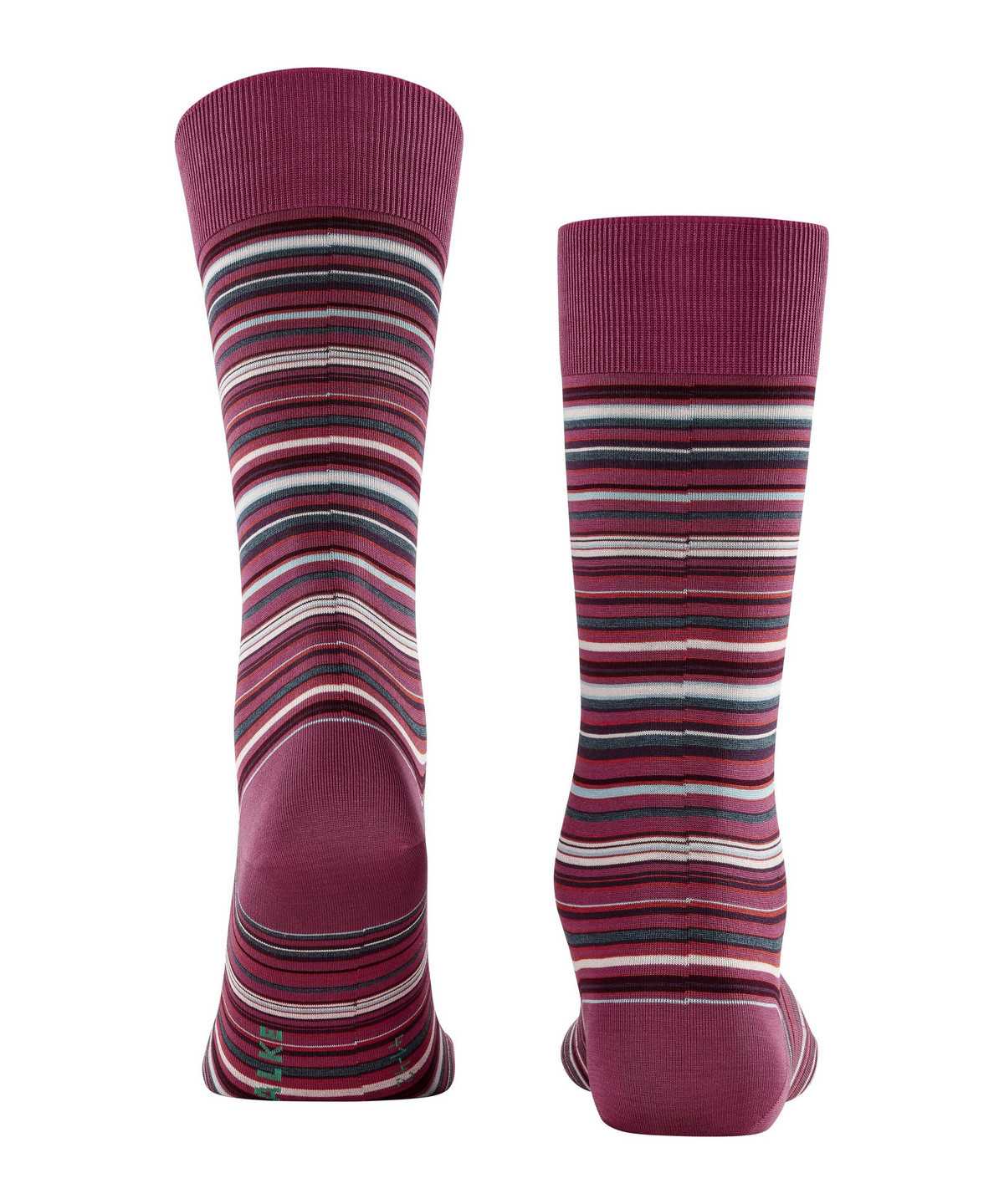 Calzini Uomo Falke Microblock Socks Rosa | PWTD91084