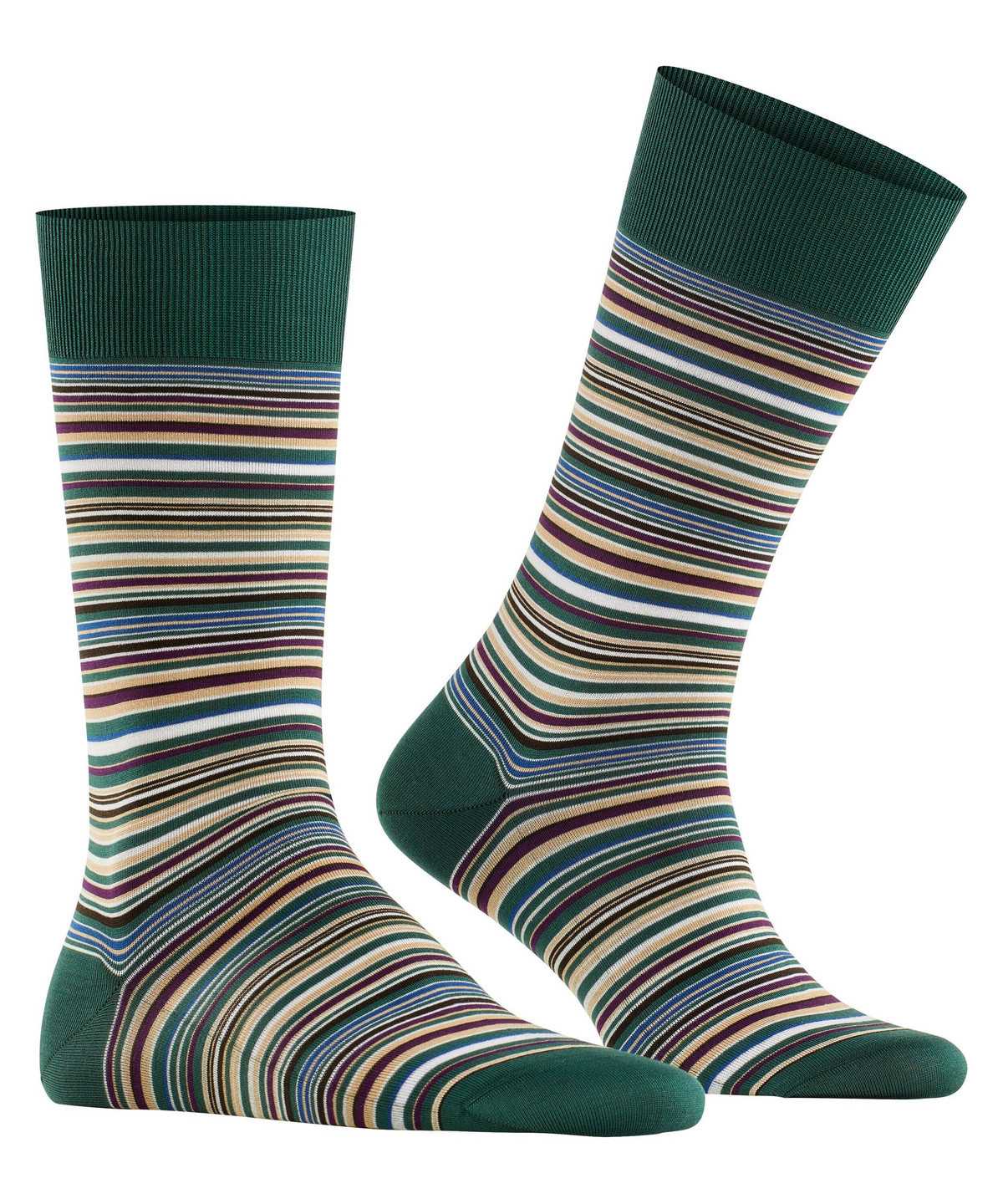 Calzini Uomo Falke Microblock Socks Verdi | WOEC76452