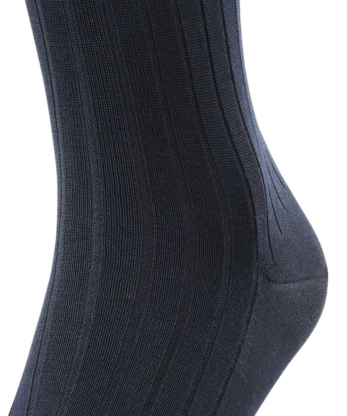 Calzini Uomo Falke Milano Knee-high Socks Blu | GIQD37815