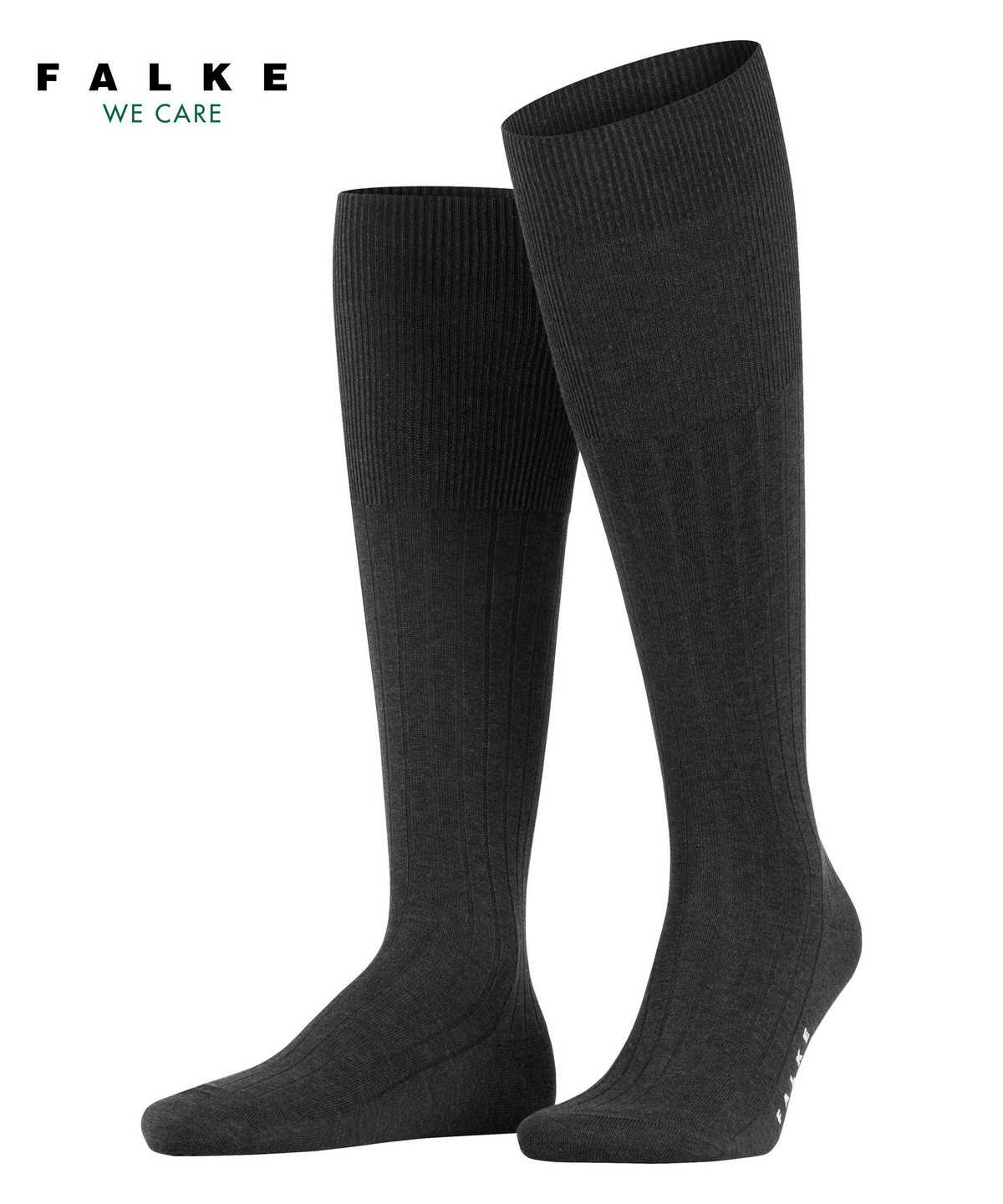 Calzini Uomo Falke Milano Knee-high Socks Grigie | RUAF53627