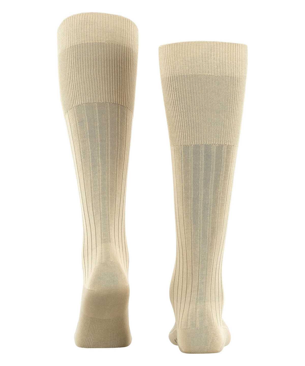 Calzini Uomo Falke Milano Knee-high Socks Beige | RPSF15479