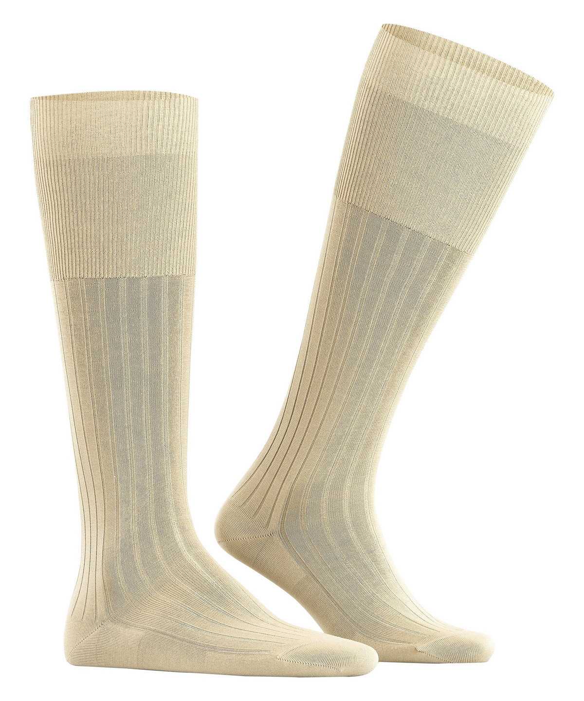 Calzini Uomo Falke Milano Knee-high Socks Beige | RPSF15479