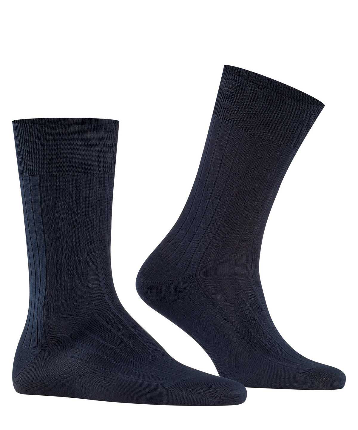 Calzini Uomo Falke Milano Socks Blu | UKWH56403