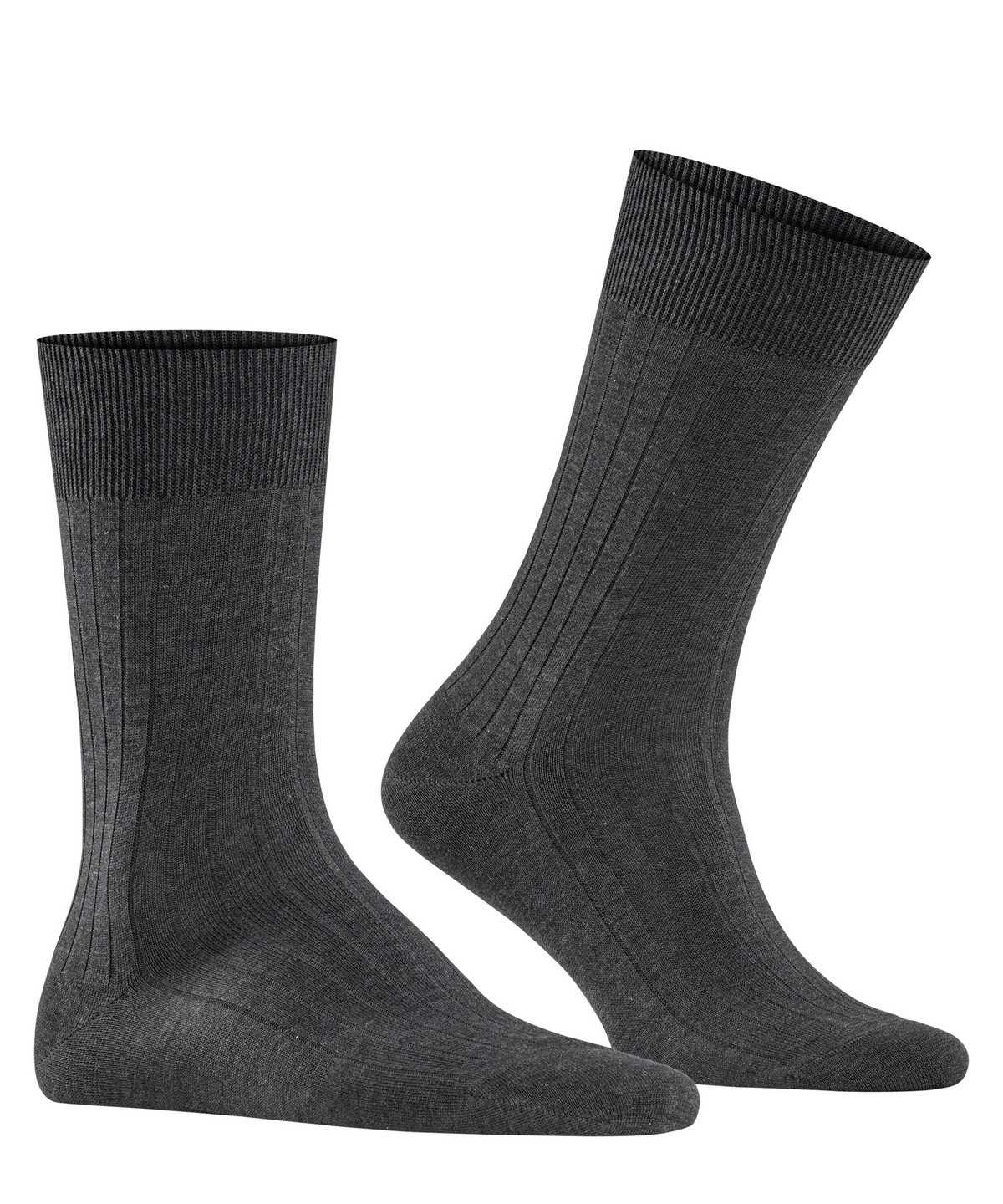 Calzini Uomo Falke Milano Socks Grigie | EUSQ19065