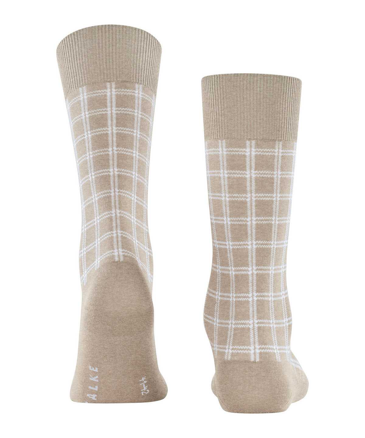 Calzini Uomo Falke Modern Tailor Socks Beige | TSQE37802