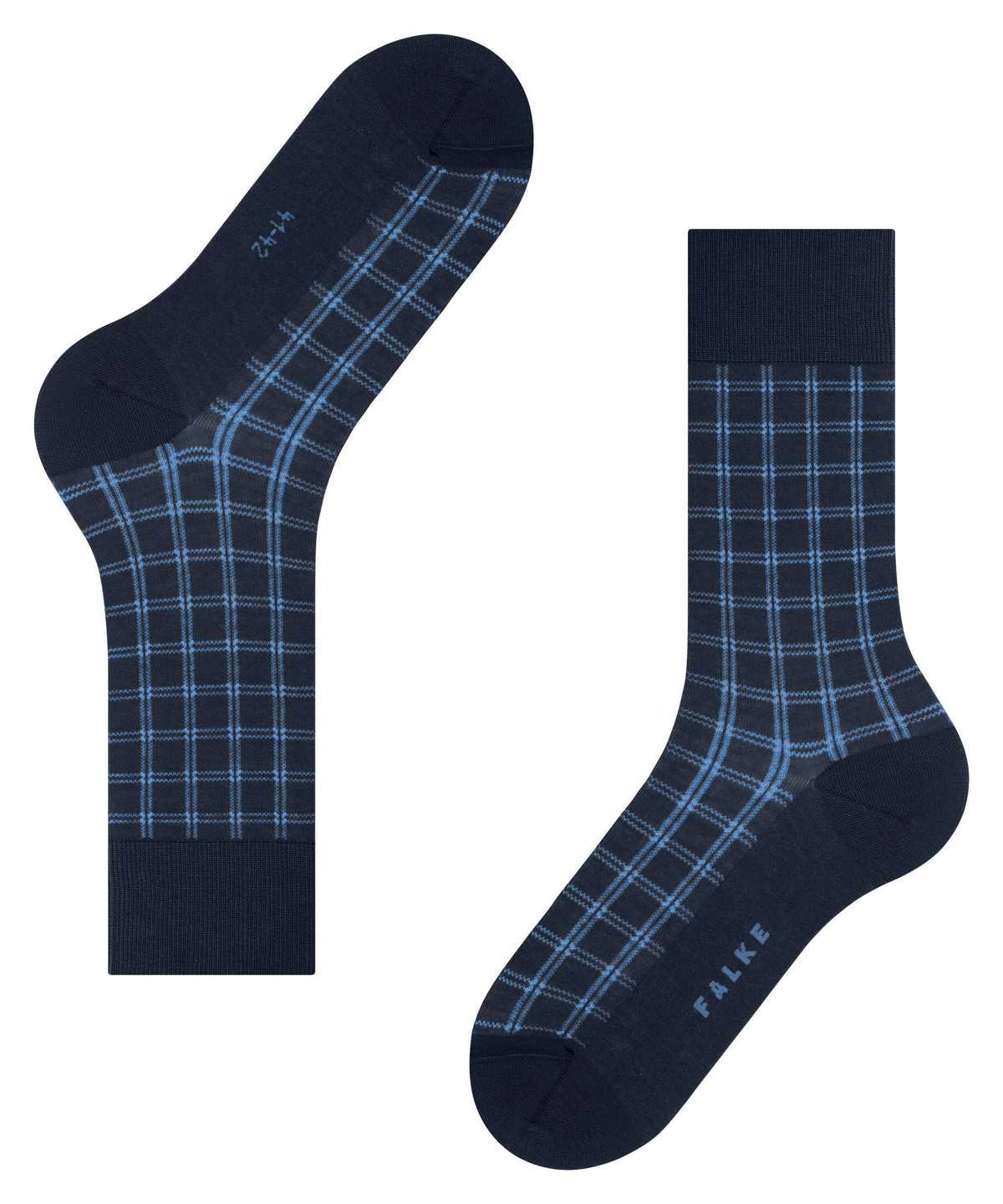 Calzini Uomo Falke Modern Tailor Socks Blu | YZWE68137