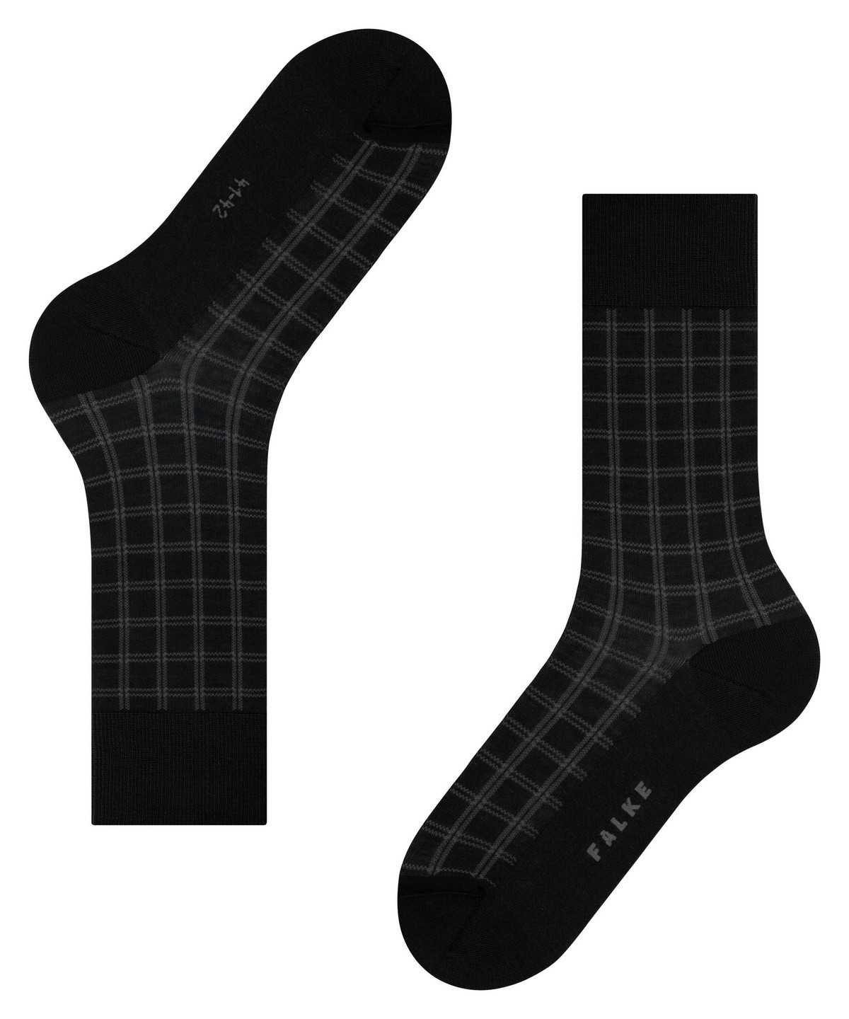 Calzini Uomo Falke Modern Tailor Socks Nere | YGUT19627