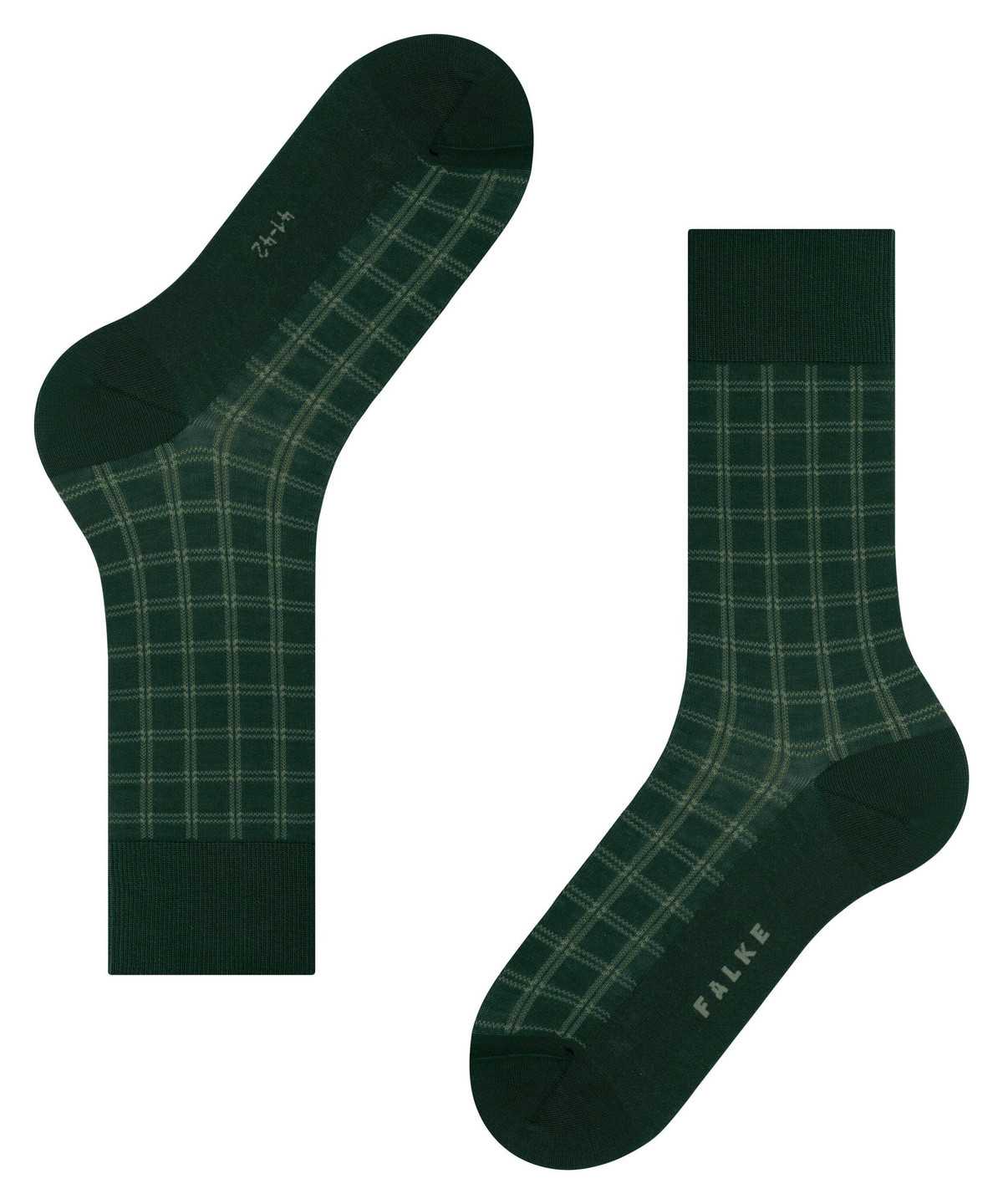 Calzini Uomo Falke Modern Tailor Socks Verdi | OPHW79823