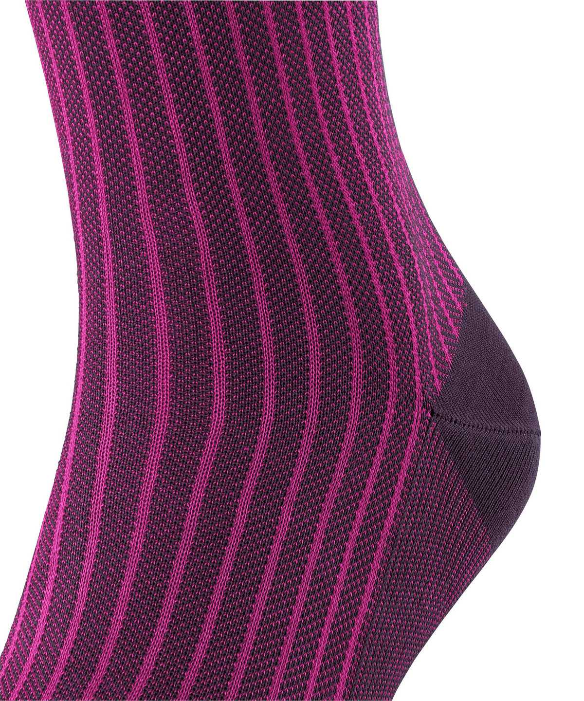 Calzini Uomo Falke Oxford Stripe Socks Viola | WENI13075