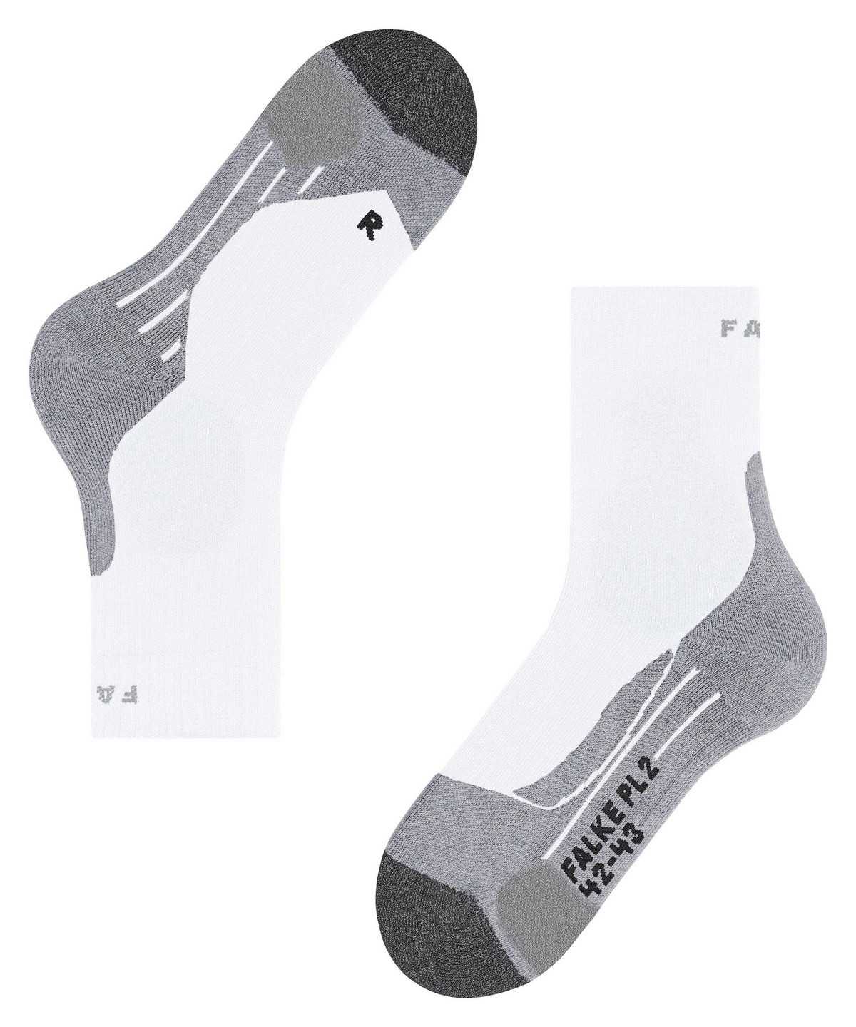 Calzini Uomo Falke PL2 Socks Bianche | EVDM64809