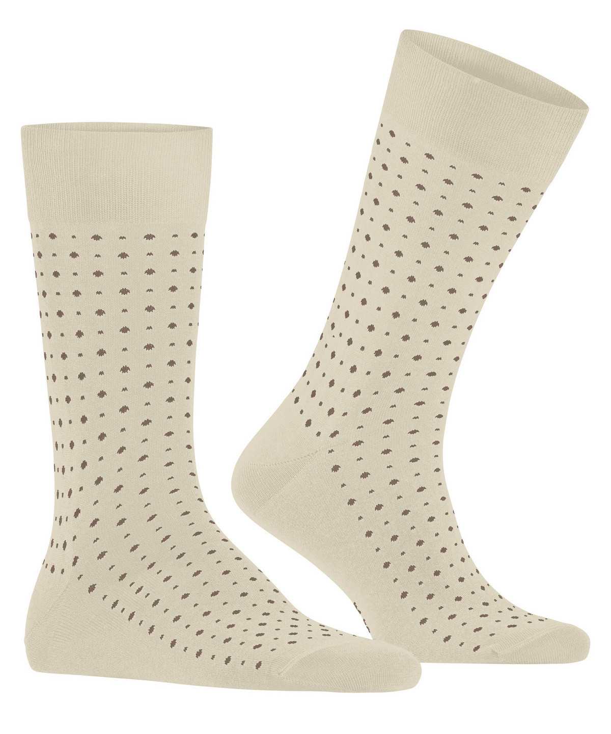 Calzini Uomo Falke Polished Dot Socks Beige | COYD91324