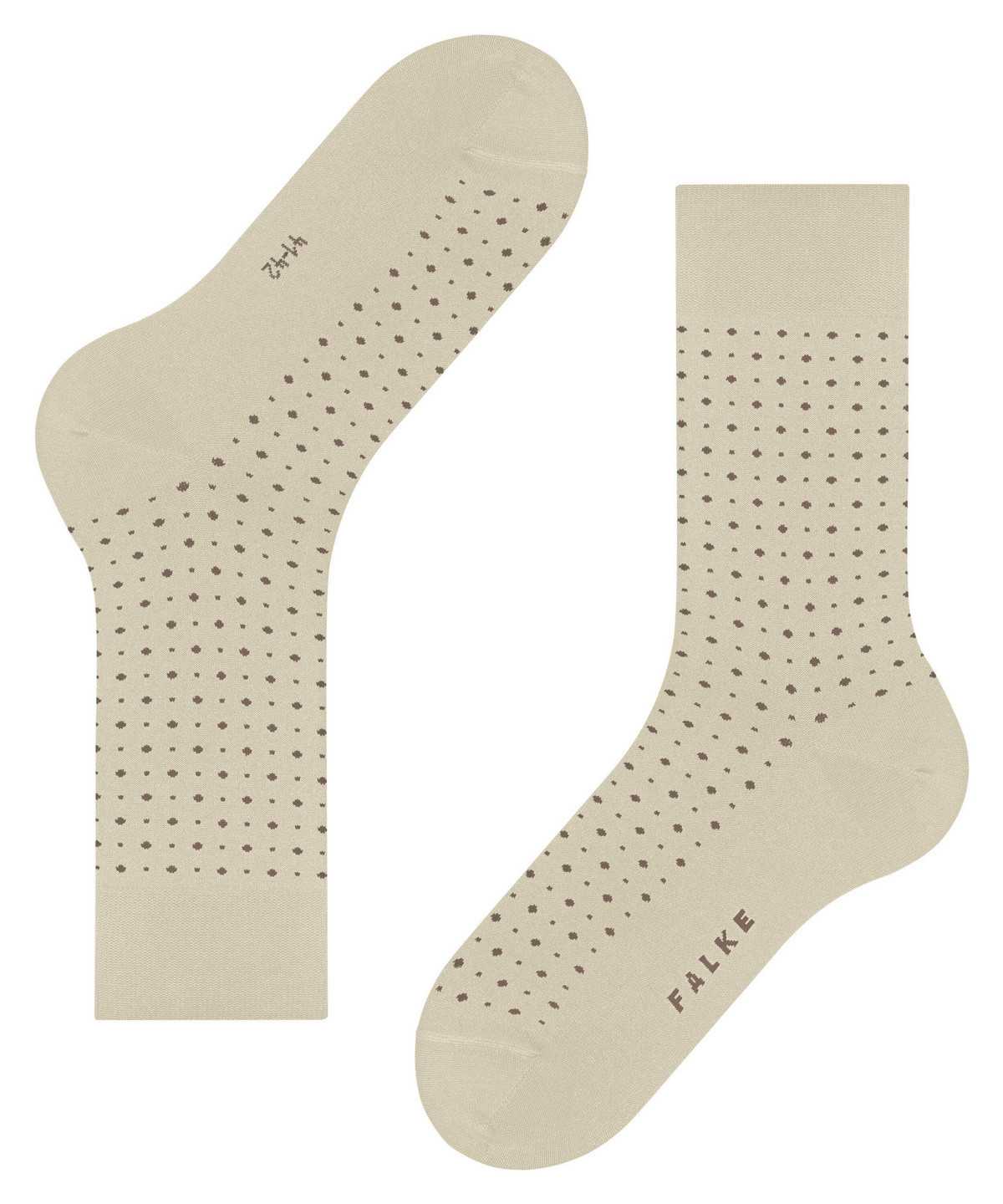 Calzini Uomo Falke Polished Dot Socks Beige | COYD91324