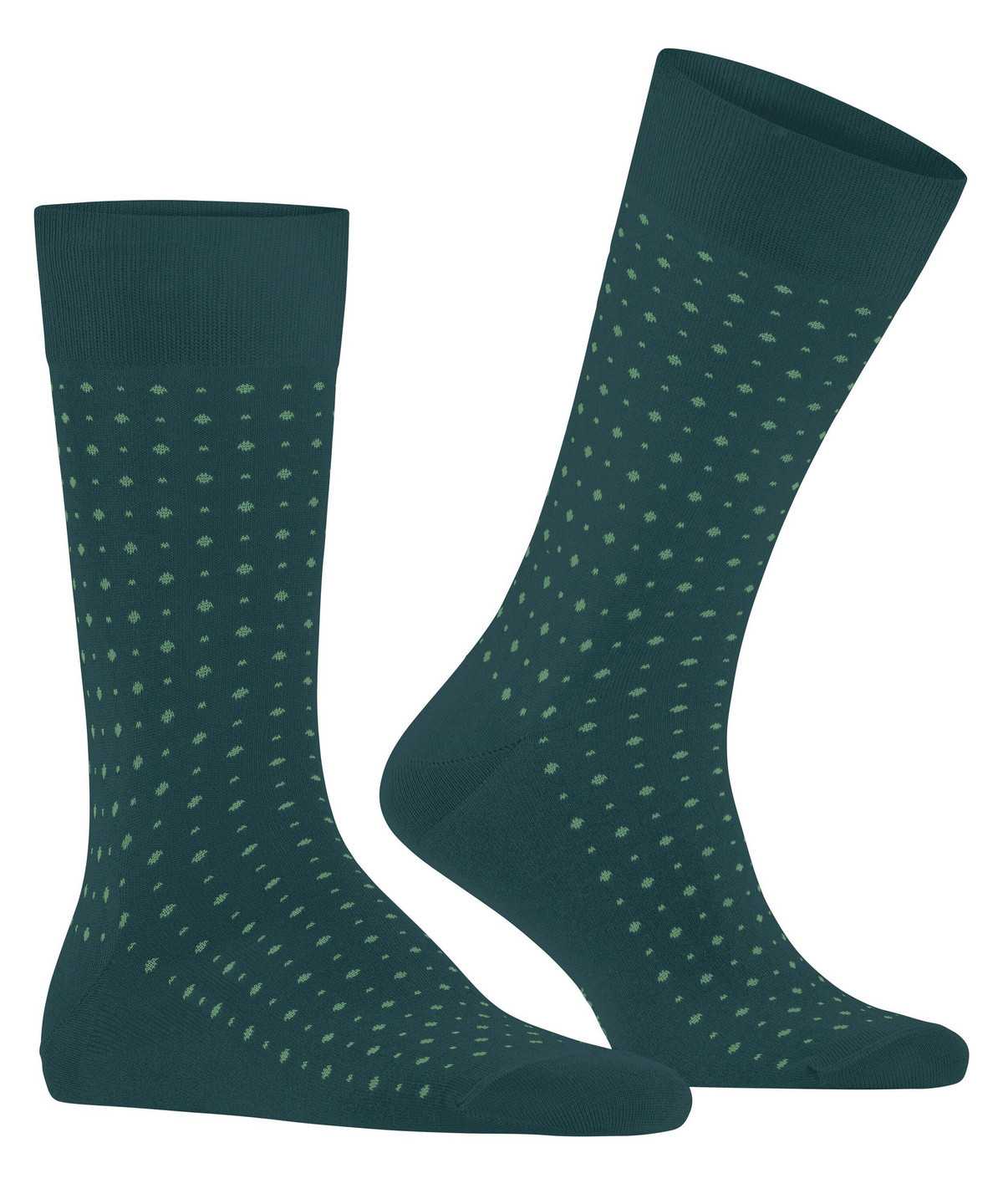 Calzini Uomo Falke Polished Dot Socks Verdi | DQRO01482