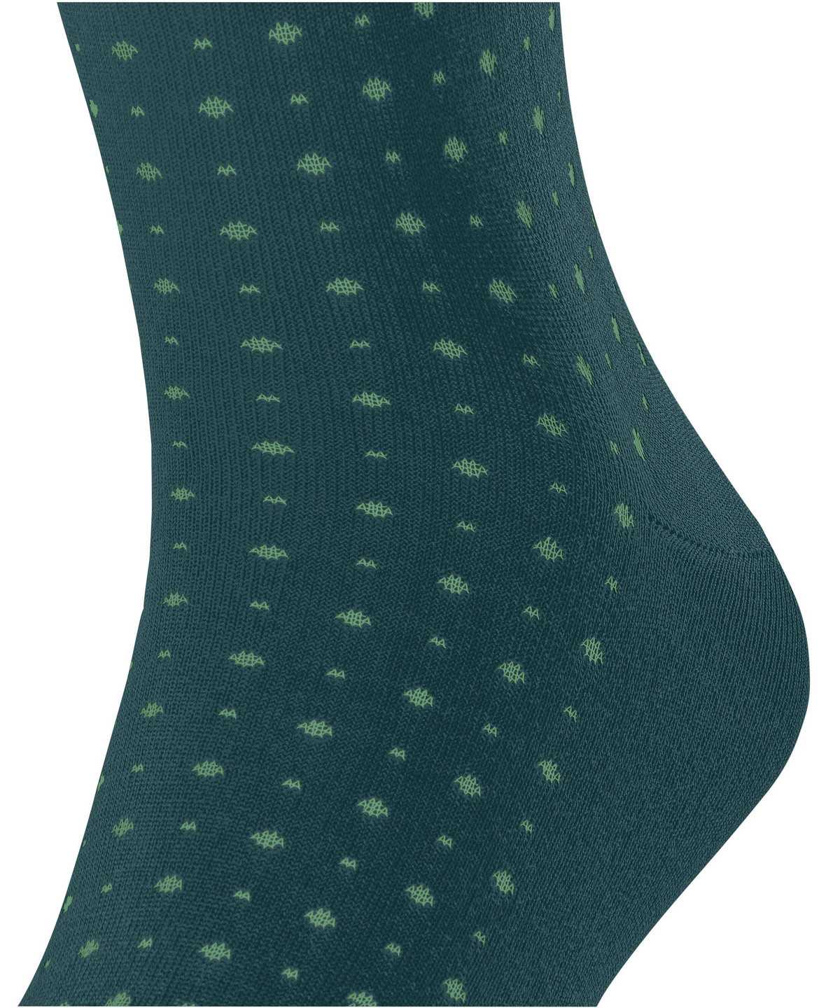 Calzini Uomo Falke Polished Dot Socks Verdi | DQRO01482