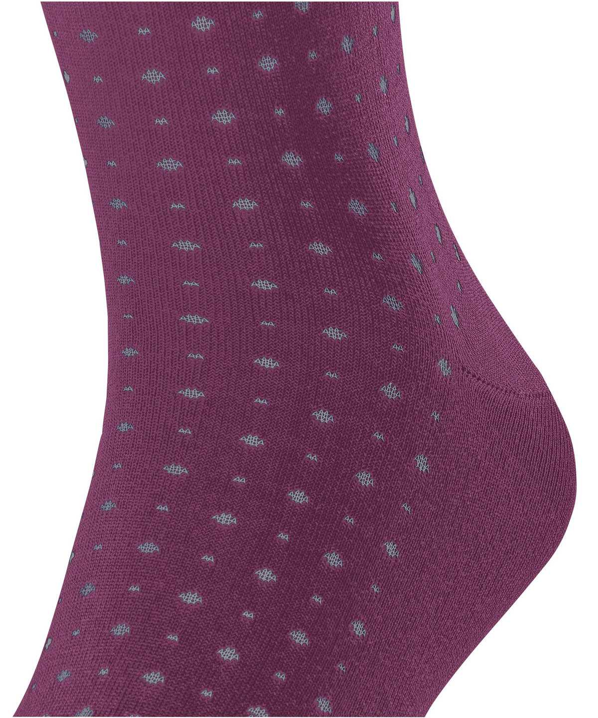 Calzini Uomo Falke Polished Dot Socks Viola | NPIW23546