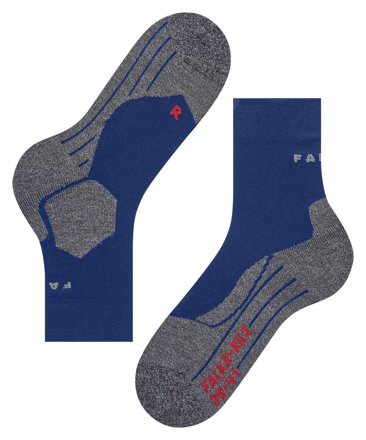 Calzini Uomo Falke RU3 Comfort Running Socks Blu | ZXRK40392