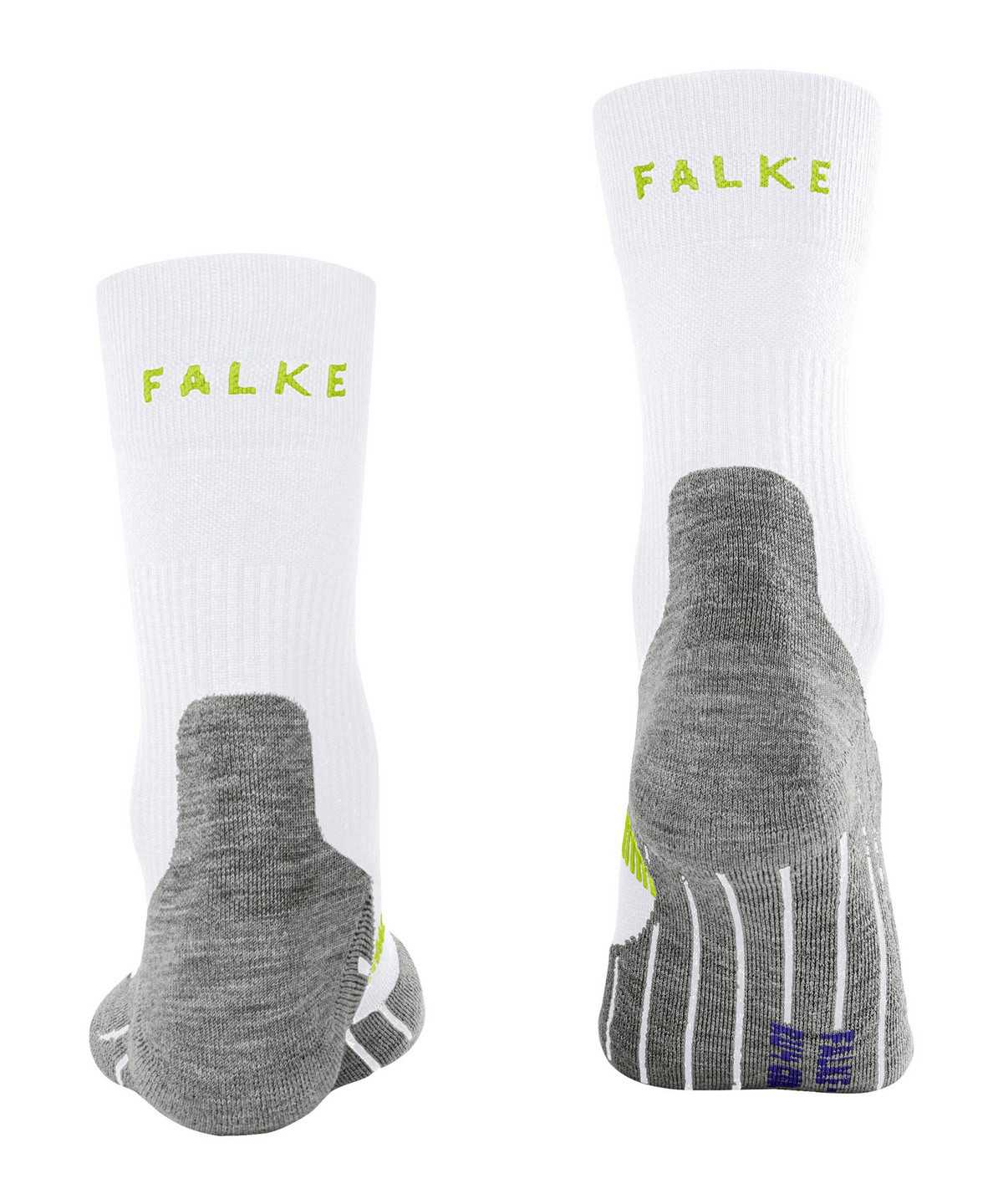 Calzini Uomo Falke RU4 Endurance Cool Running Socks Bianche | RTWS26498