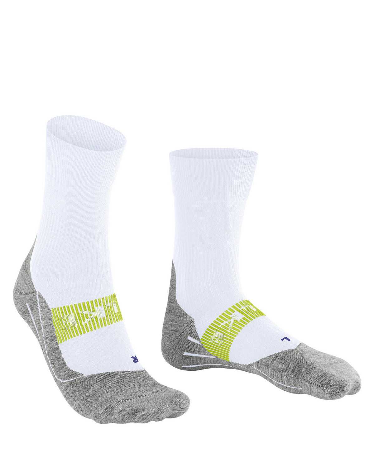 Calzini Uomo Falke RU4 Endurance Cool Running Socks Bianche | RTWS26498