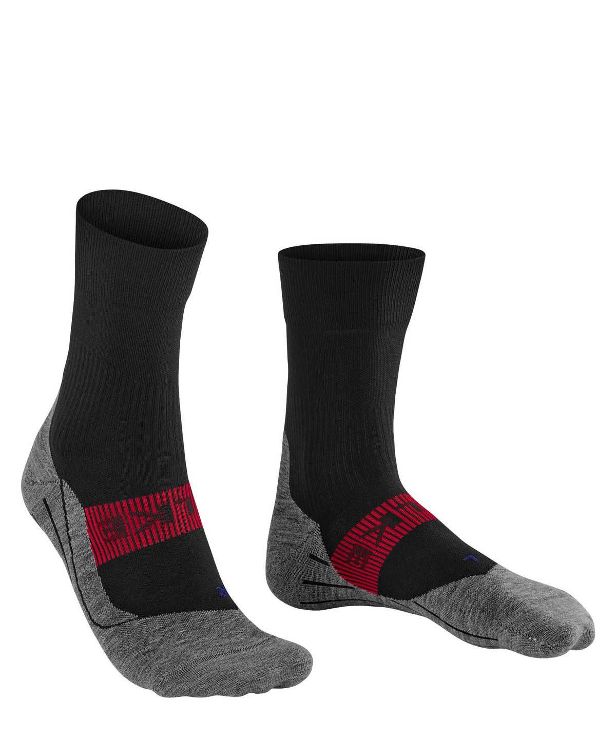 Calzini Uomo Falke RU4 Endurance Cool Running Socks Nere | SMZI81926