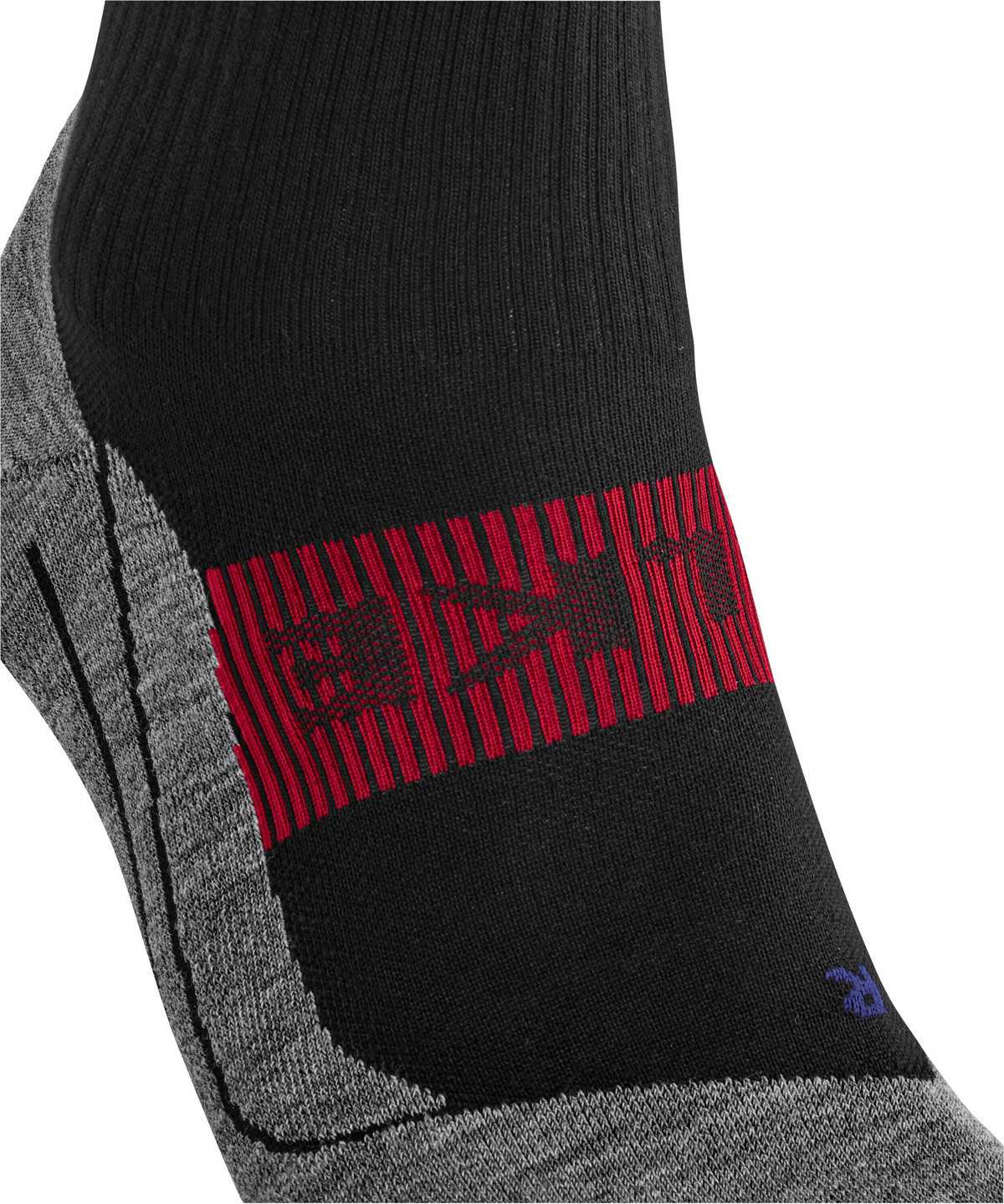 Calzini Uomo Falke RU4 Endurance Cool Running Socks Nere | SMZI81926