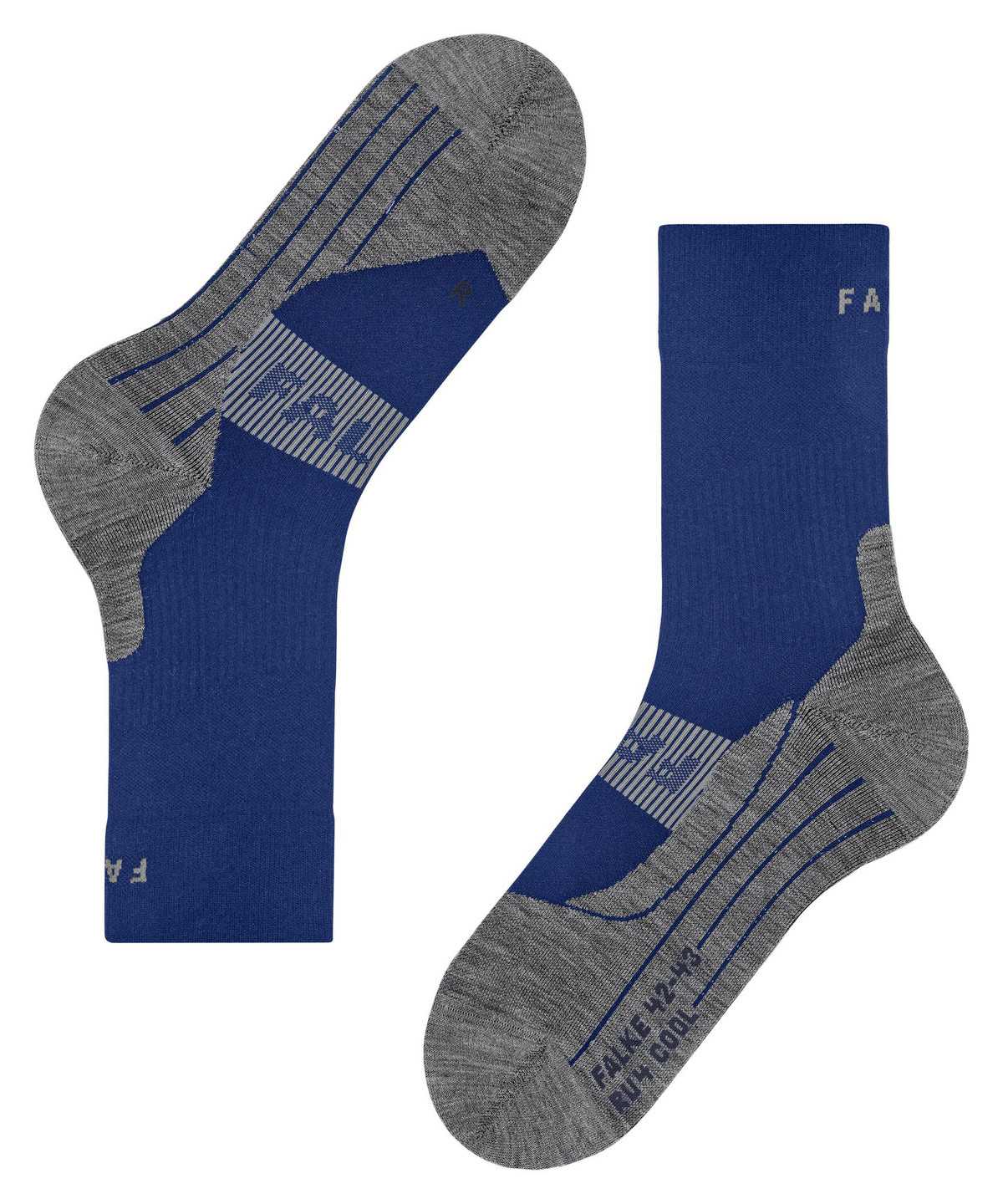 Calzini Uomo Falke RU4 Endurance Cool Running Socks Blu | HKNE14926