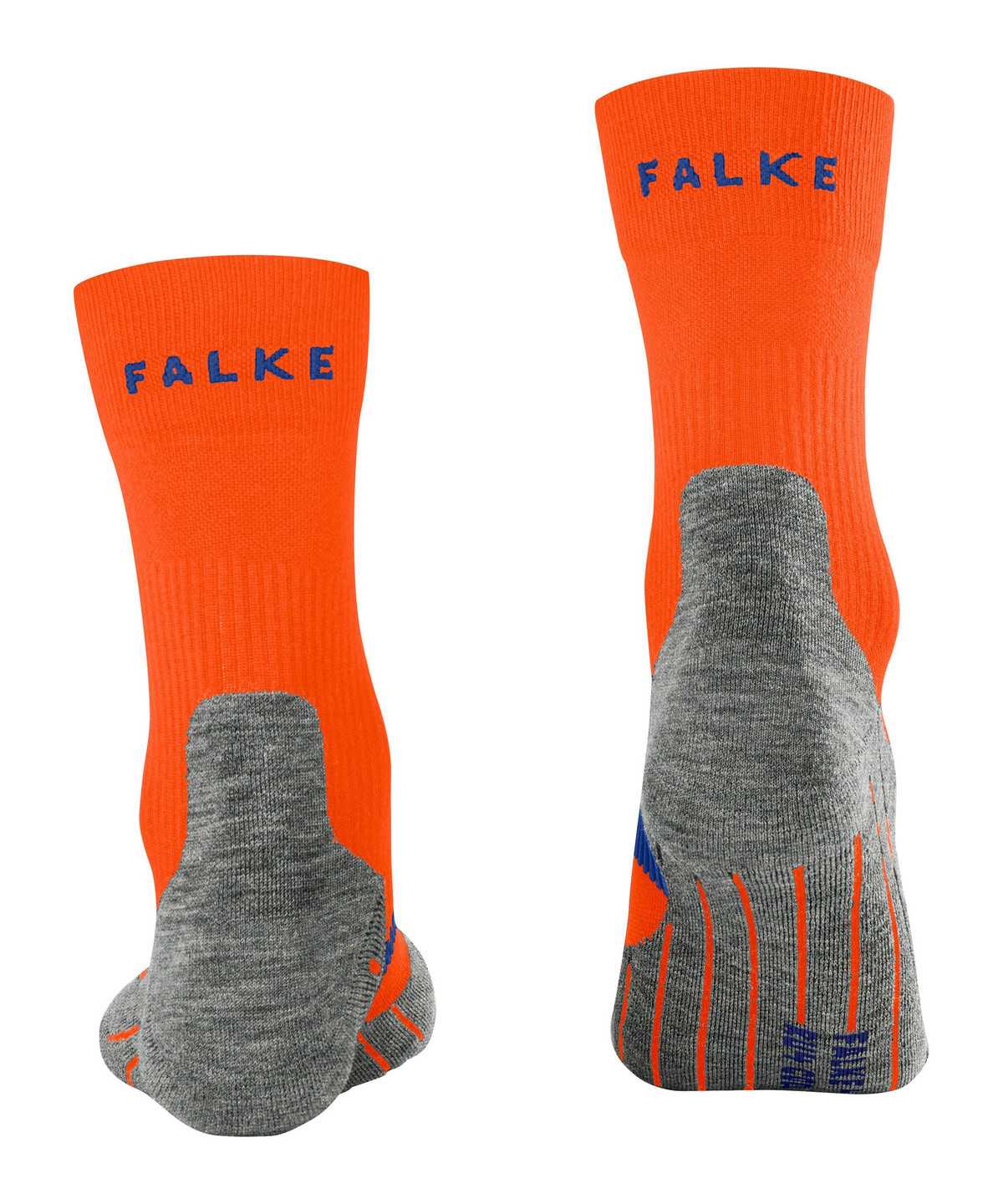 Calzini Uomo Falke RU4 Endurance Cool Running Socks Arancioni | FSPT50216