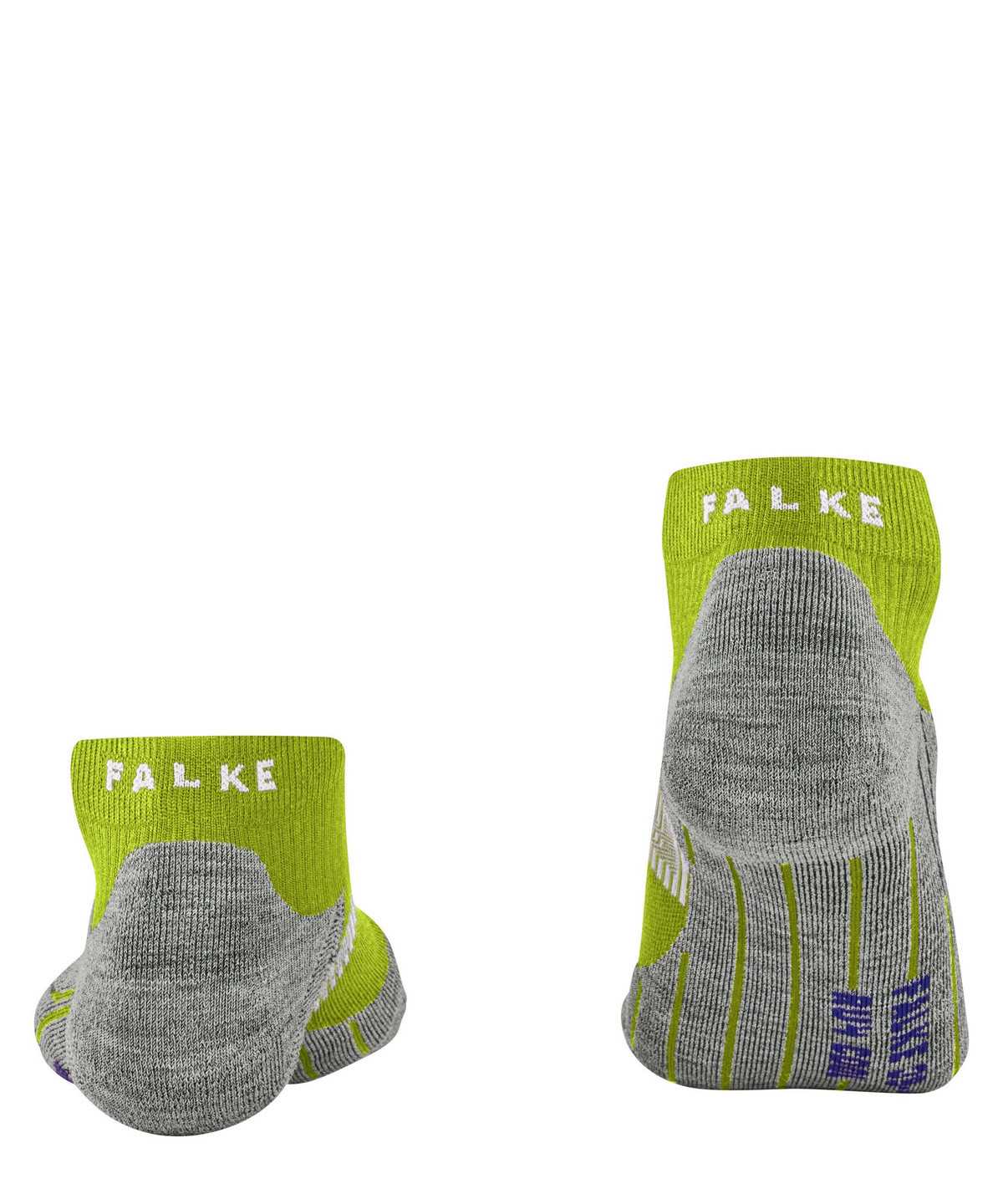 Calzini Uomo Falke RU4 Endurance Cool Short Running Short sock Verdi | XMIU51287