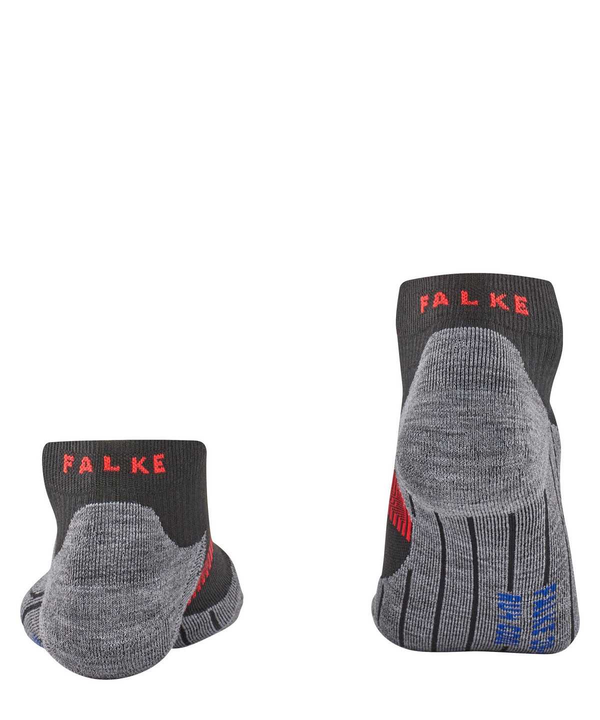 Calzini Uomo Falke RU4 Endurance Cool Short Running Short sock Nere | TSYK29340