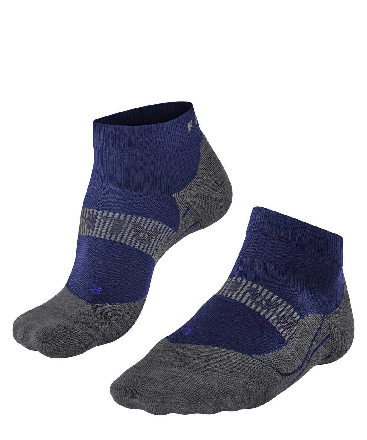 Calzini Uomo Falke RU4 Endurance Cool Short Running Short sock Blu | NWOL05649