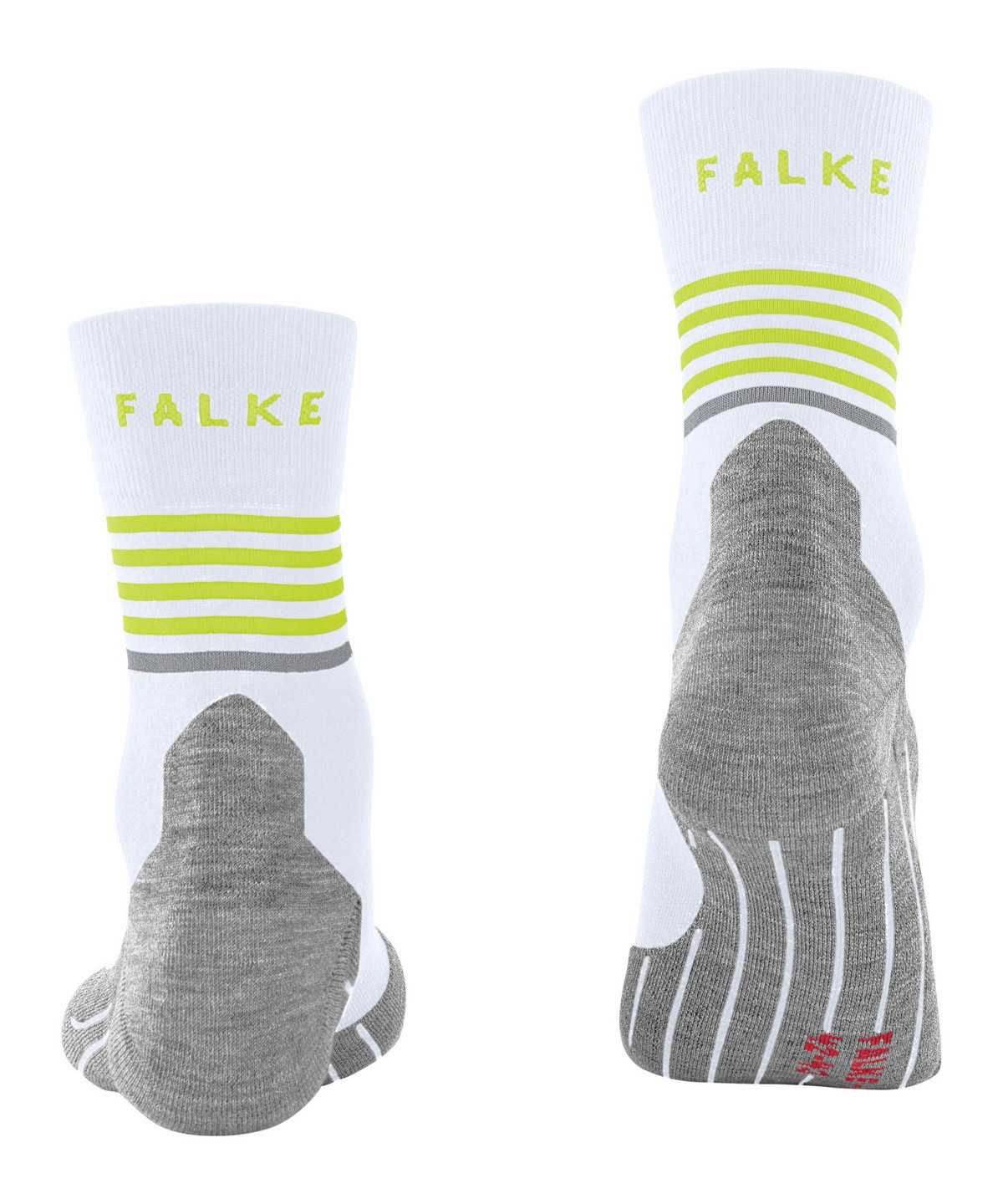 Calzini Uomo Falke RU4 Endurance Reflect Running Socks Bianche | MEKZ08526