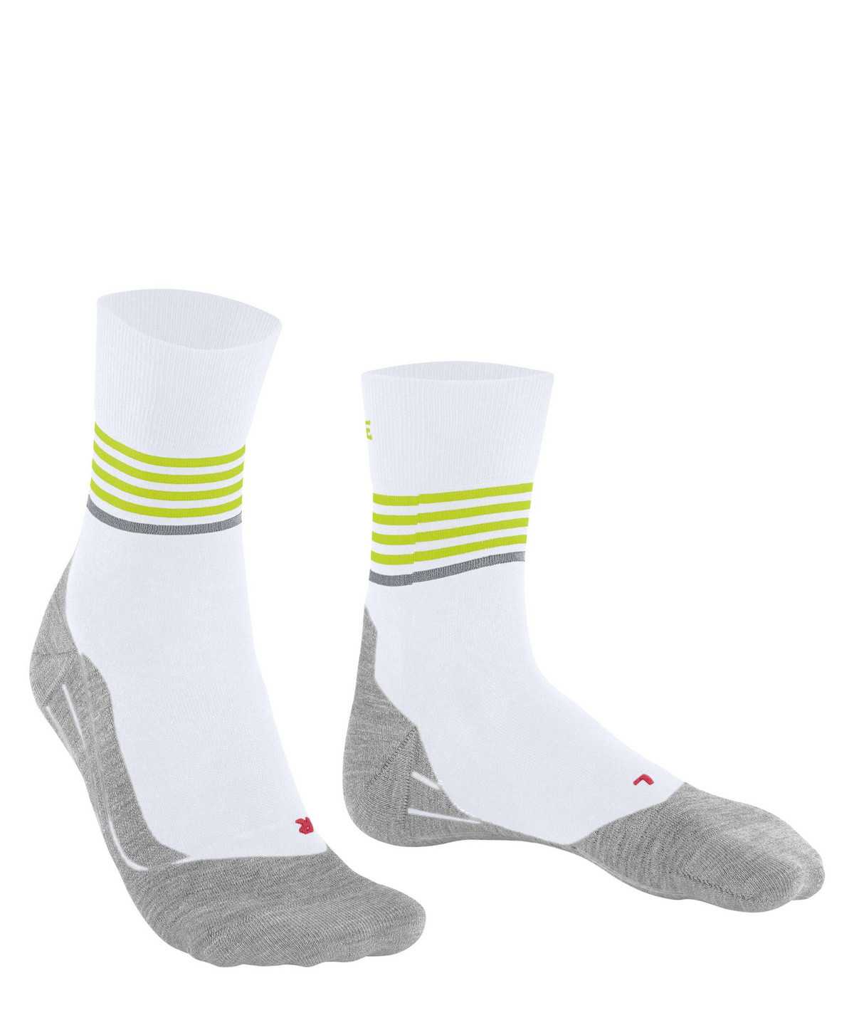 Calzini Uomo Falke RU4 Endurance Reflect Running Socks Bianche | MEKZ08526