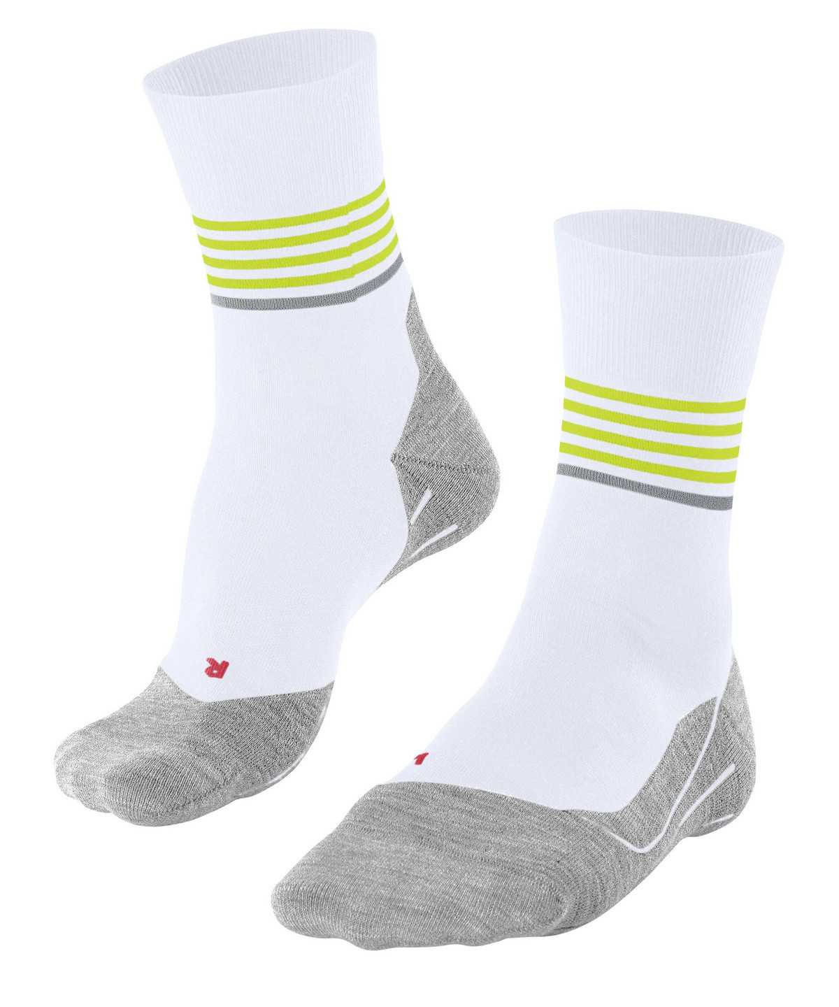 Calzini Uomo Falke RU4 Endurance Reflect Running Socks Bianche | MEKZ08526