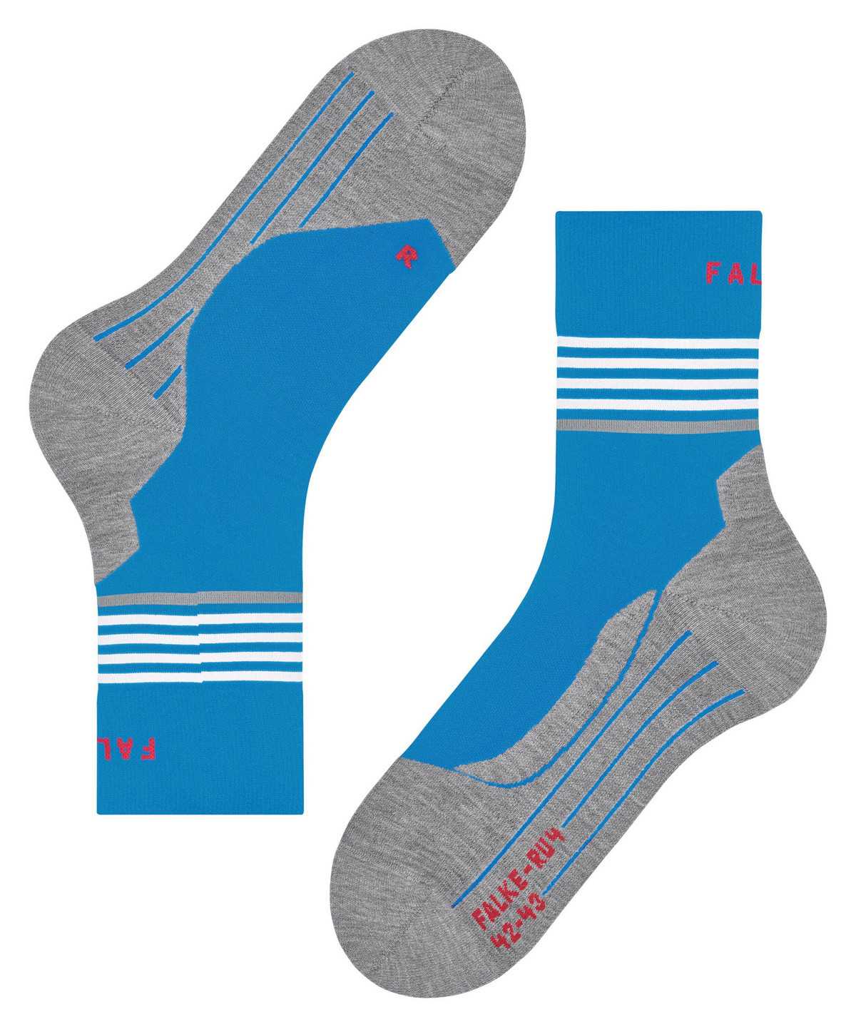 Calzini Uomo Falke RU4 Endurance Reflect Running Socks Blu | UFDX80417